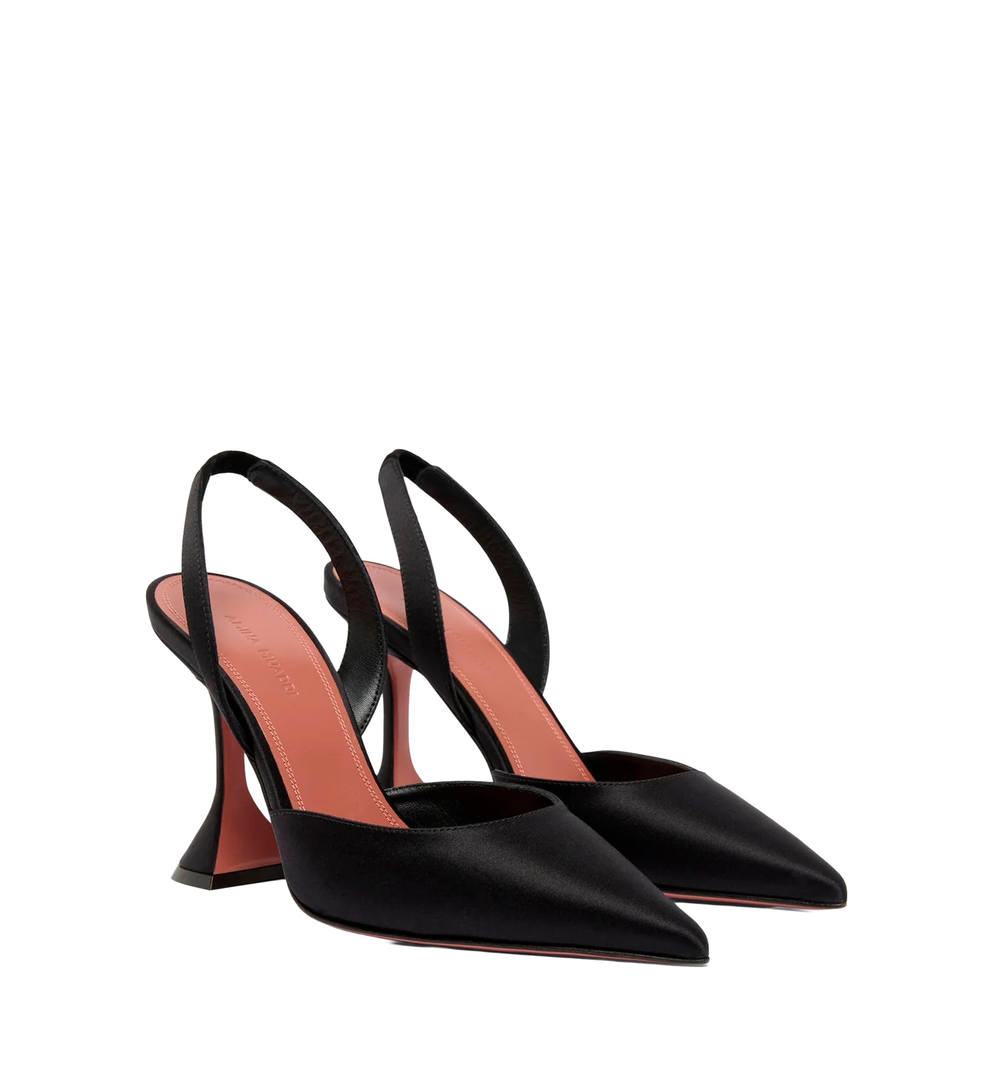 Holli Sling 95 Black Satin