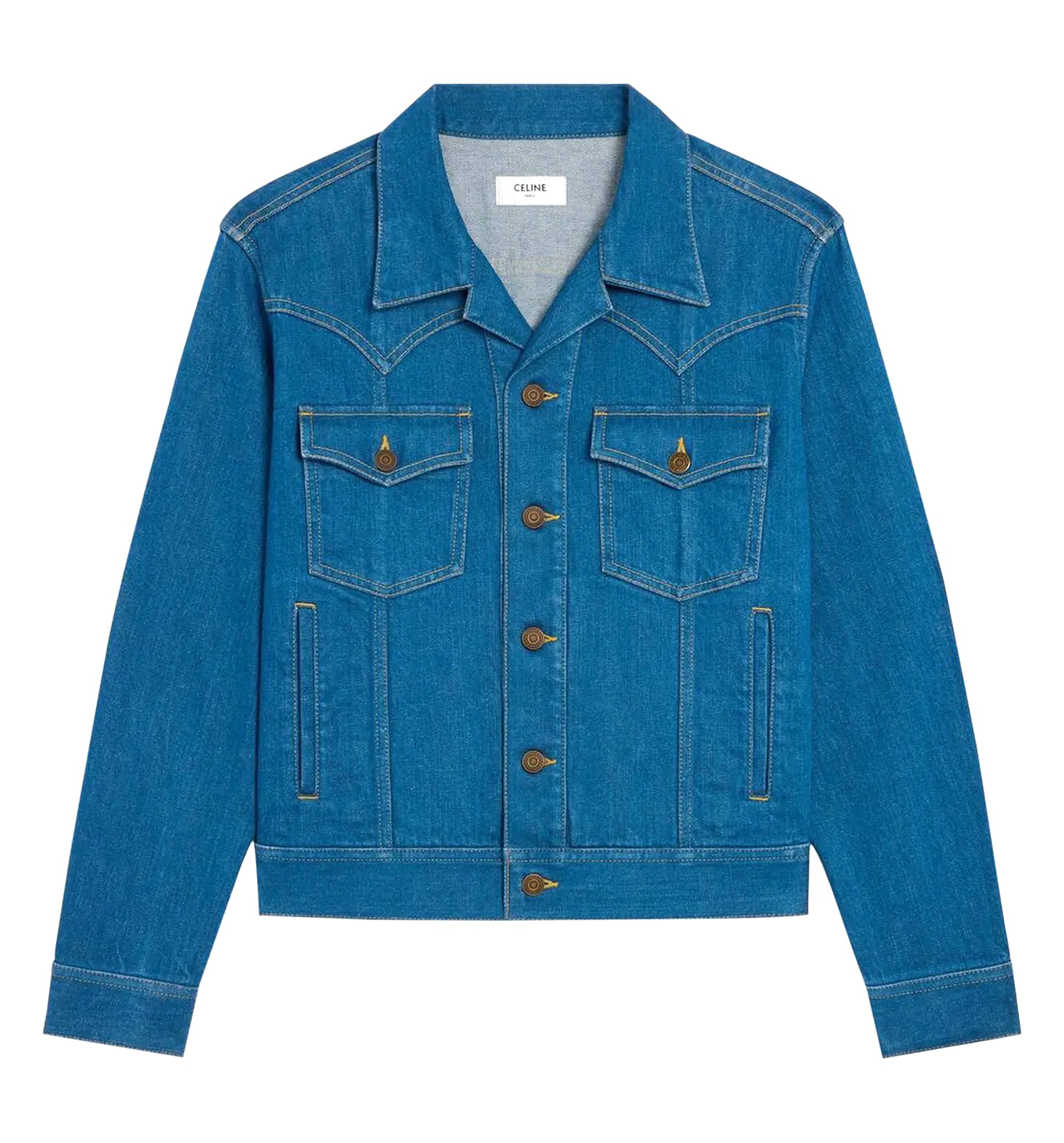 Trucker Jacket 'Western Blue Light Stone Wash'
