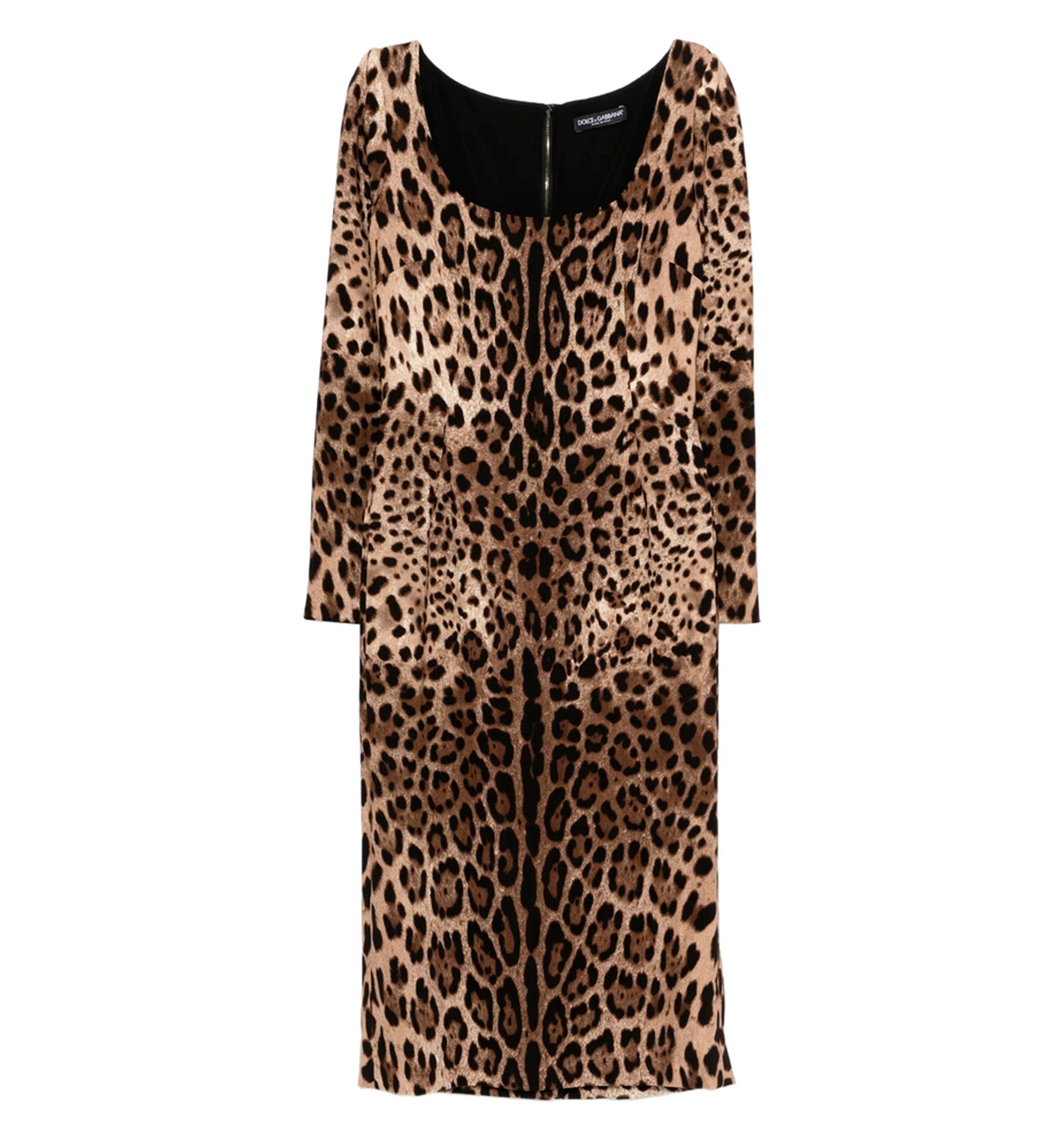 Animal-print Dress