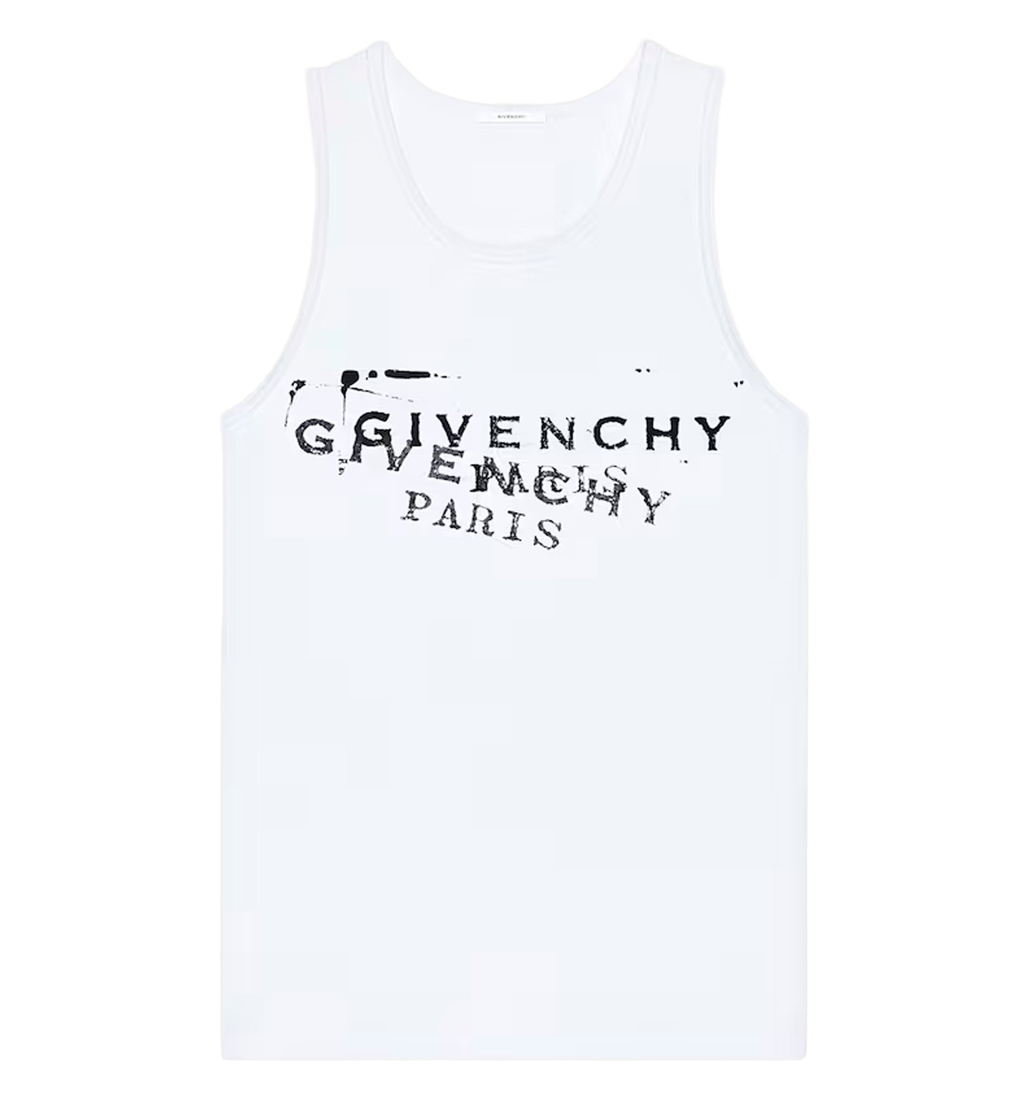 Tank top with Givenchy Stamp print