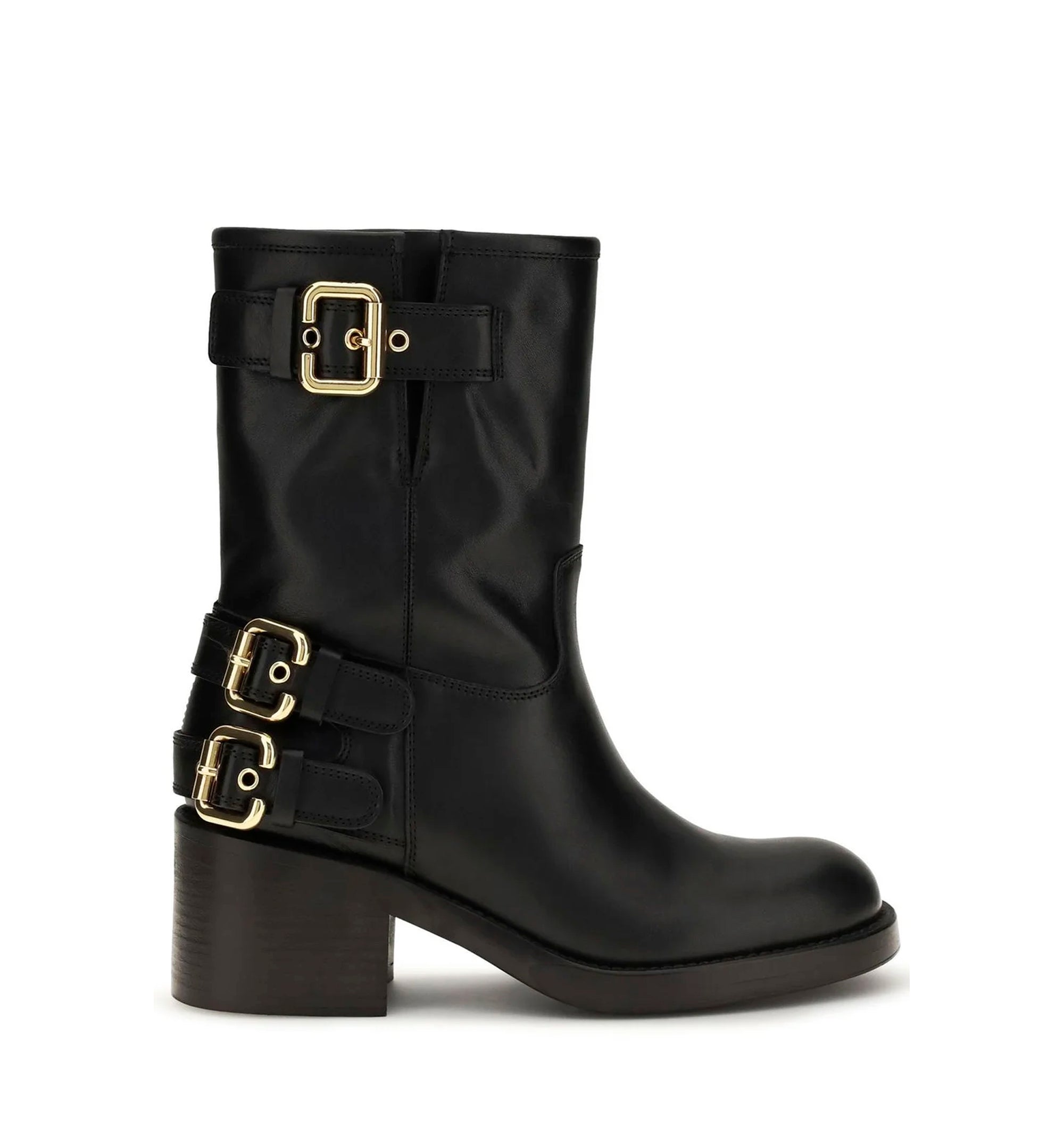 Dakota Buckled Ankle Boots