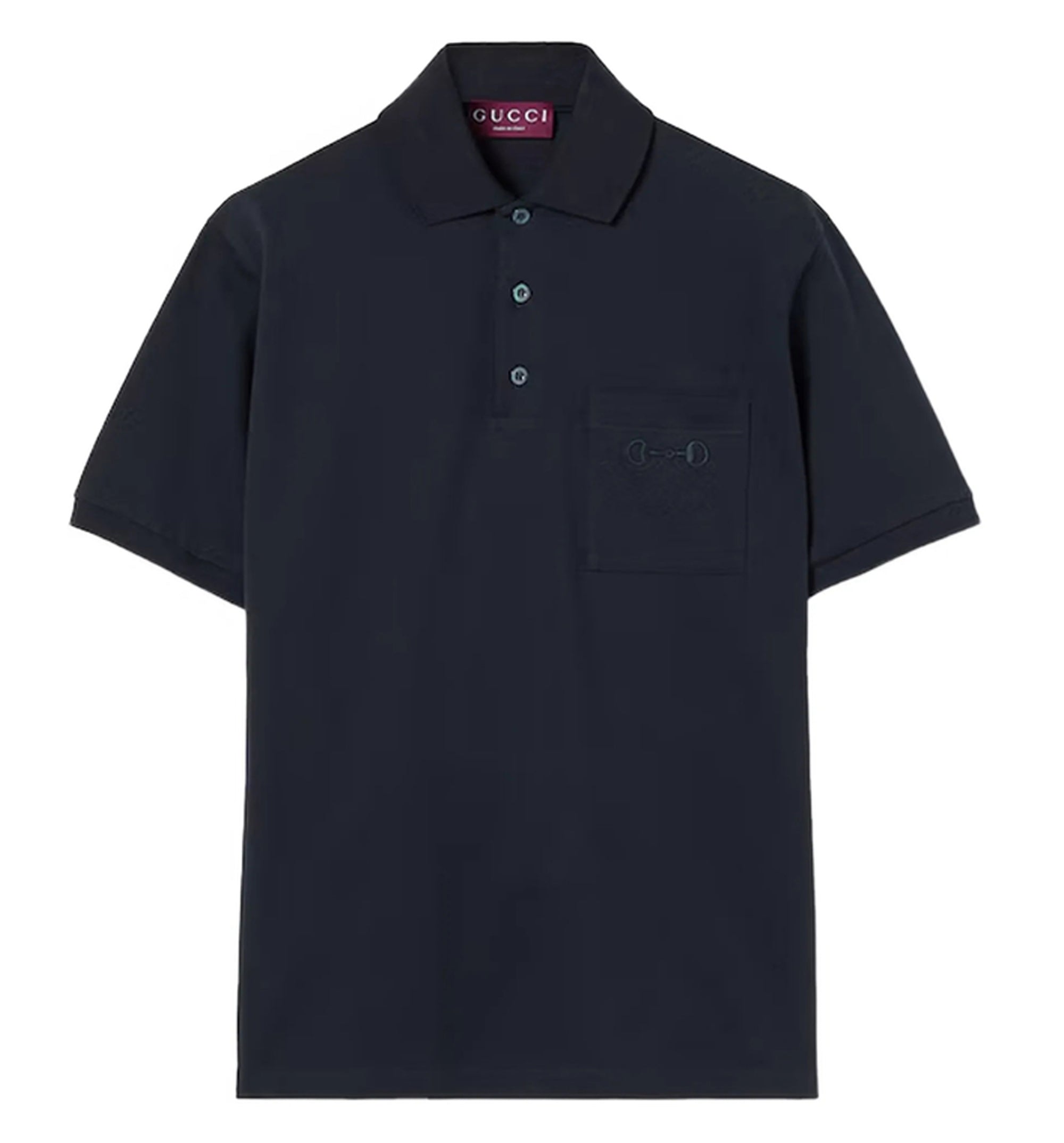 Cotton Piquet Polo Shirt With Embroidery