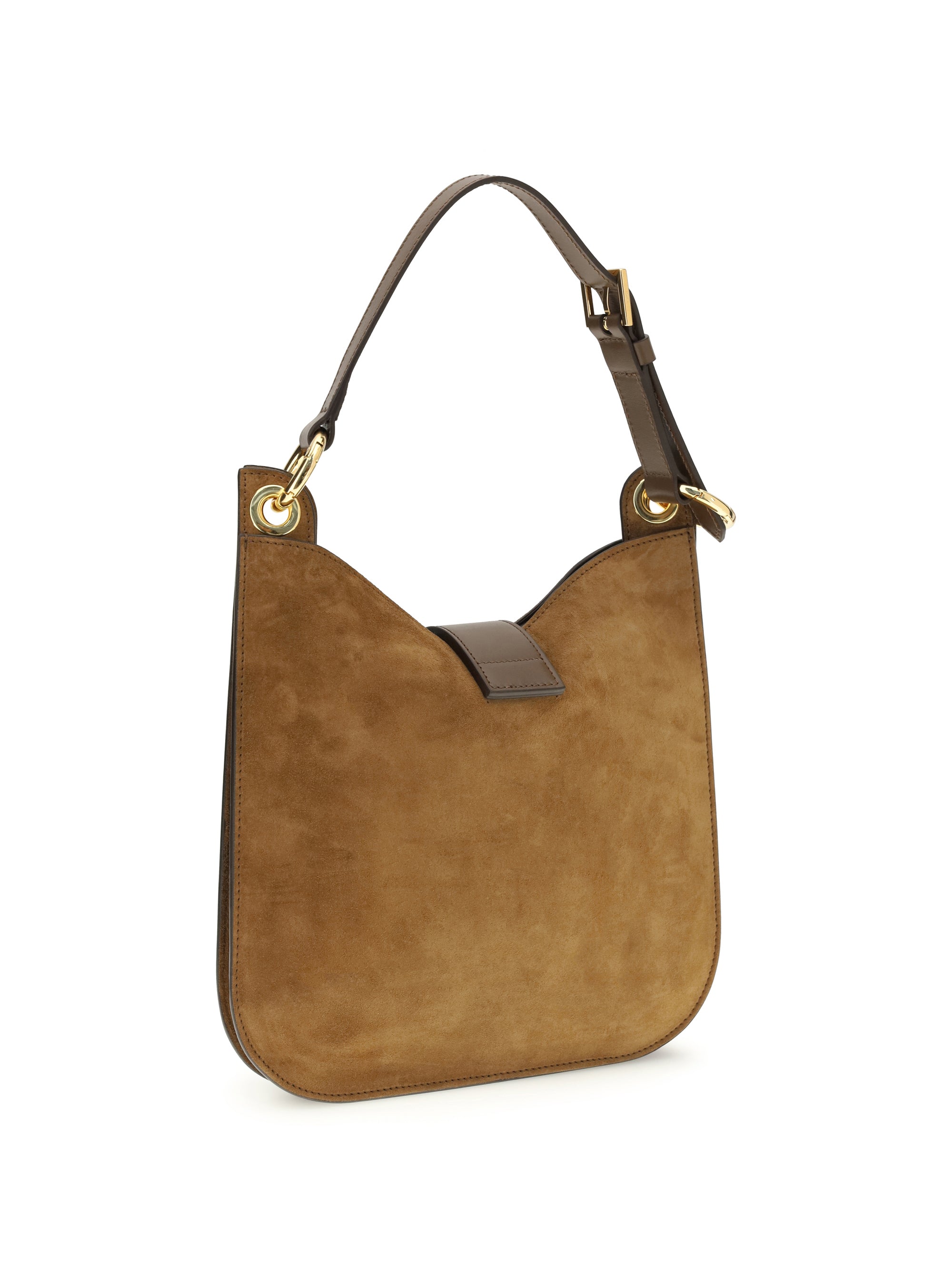 Tara Suede Shoulder Bag