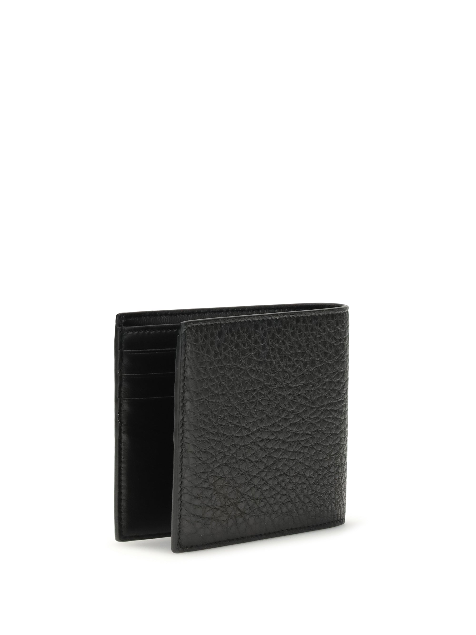 Wallet In Grained Leather