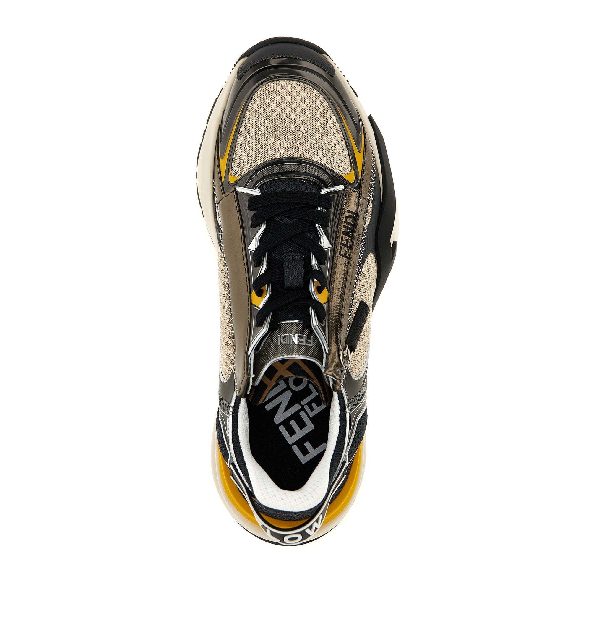 Fendi Flow Lace-Up Sneakers