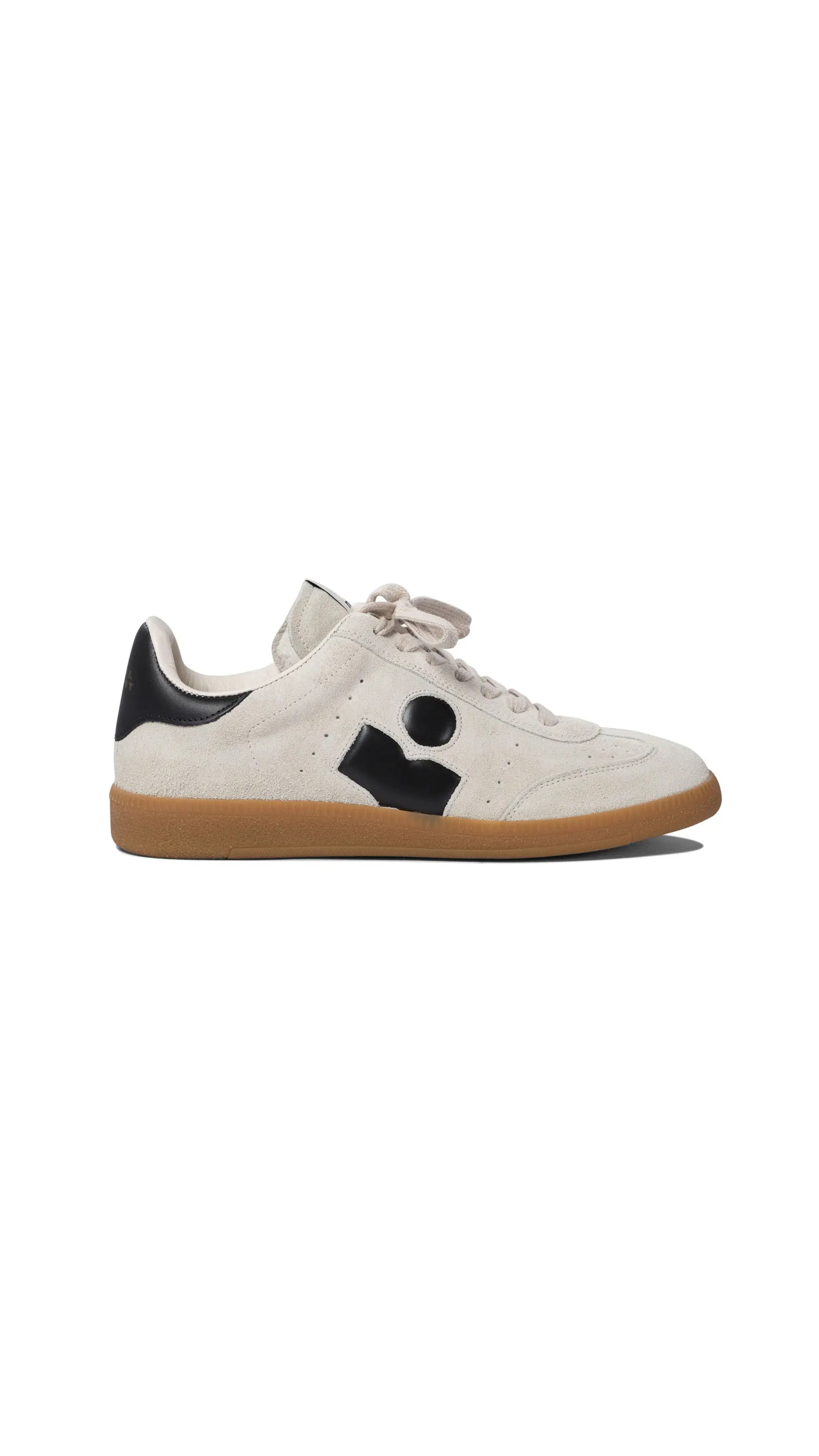Bryce Suede Sneakers - Ecru/Black