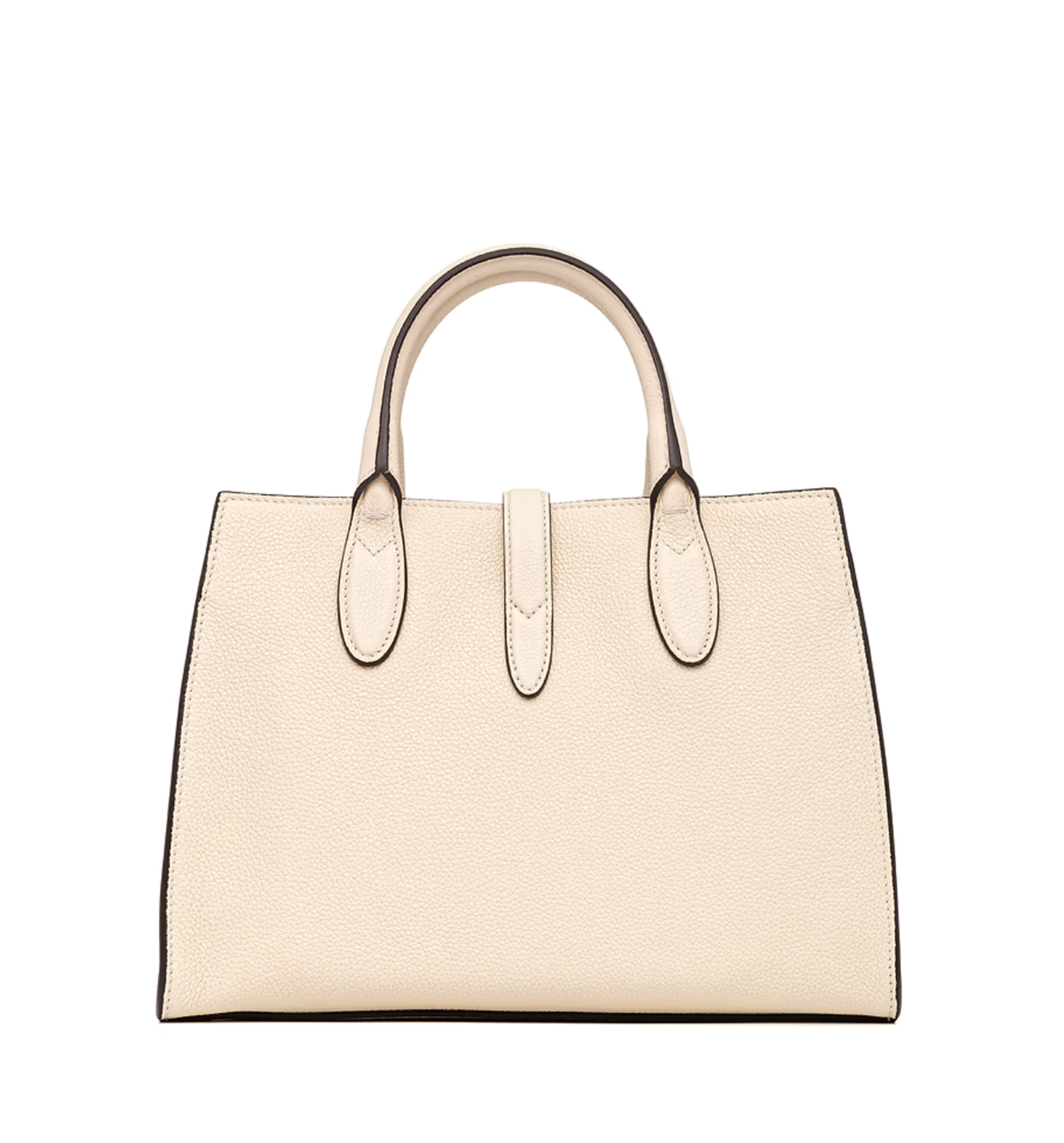 Jackie Medium Tote Bag in Grained Leather