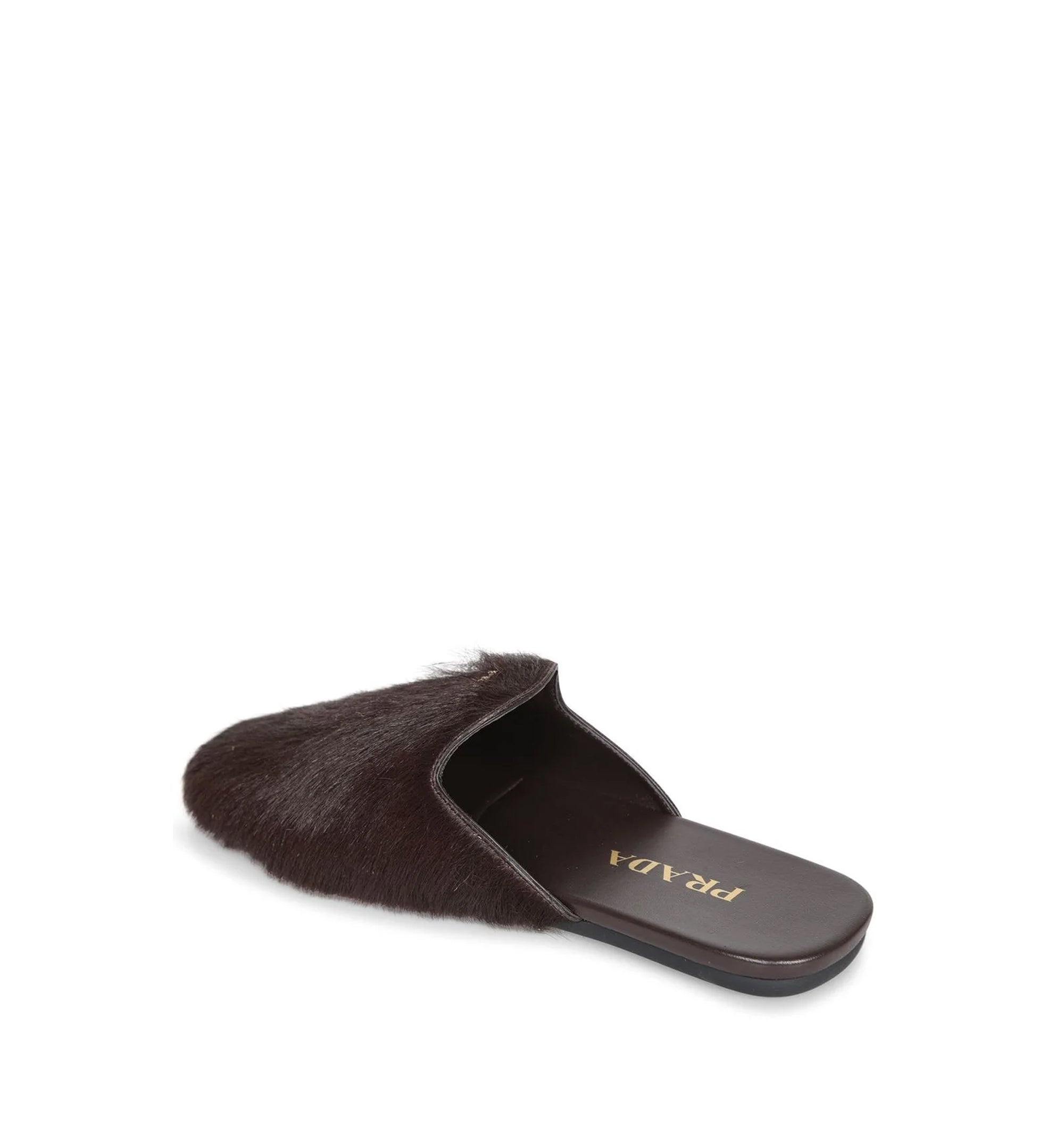 Calf-Hair Slippers