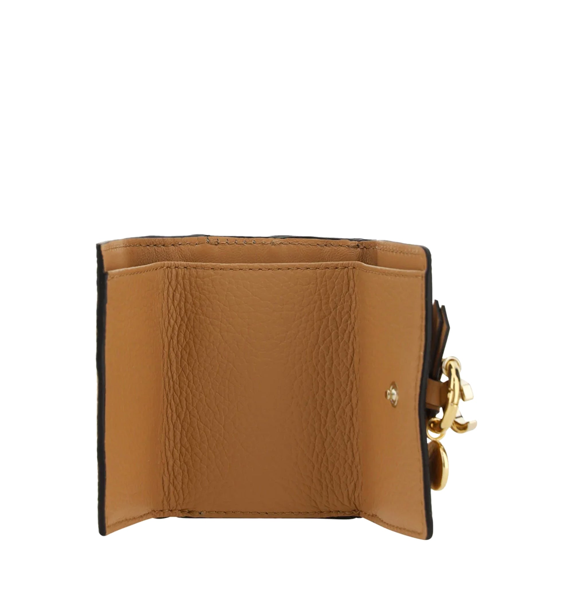 Chloé Alphabet Tri-Fold Compact Wallet