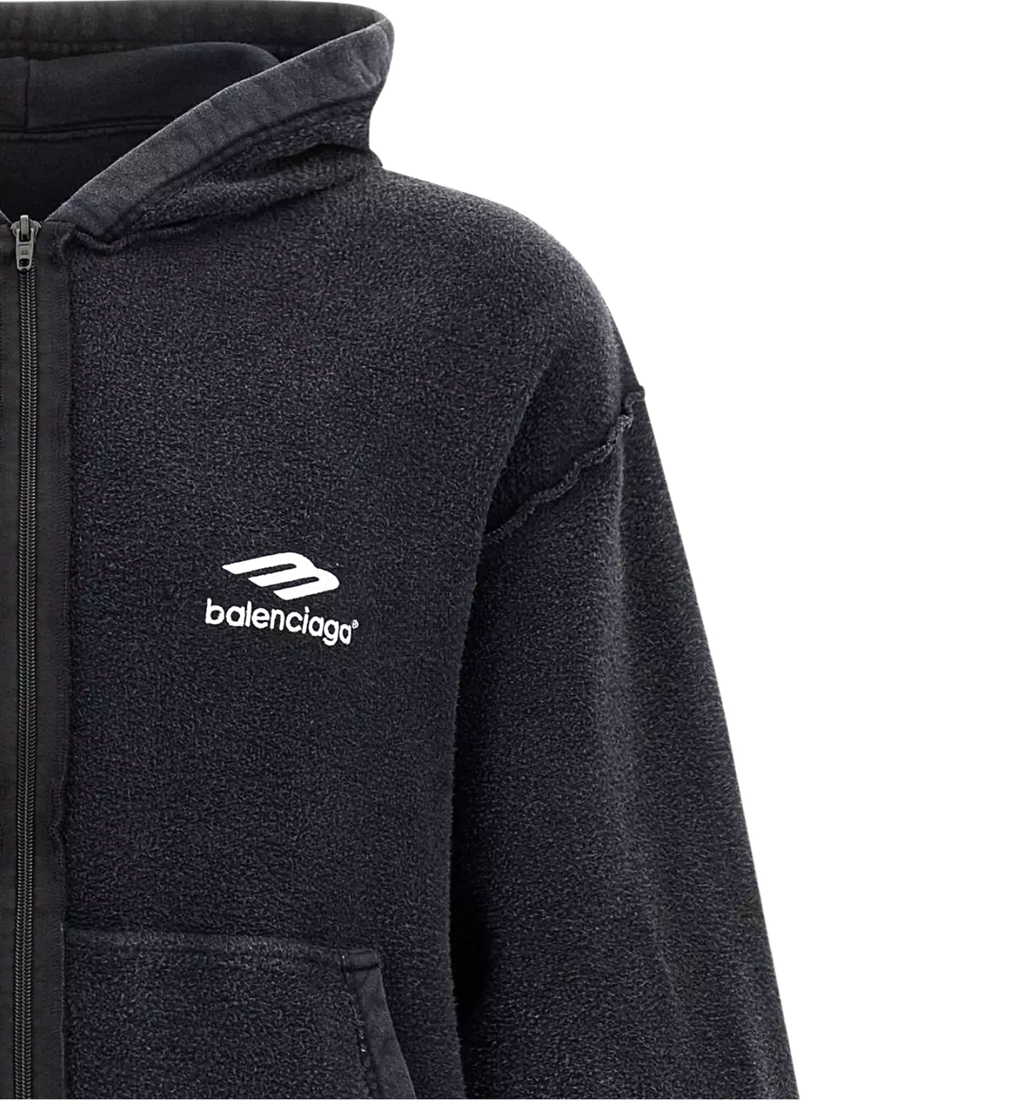 3B Sports Icon Inside-Out Zip-Up Hoodie