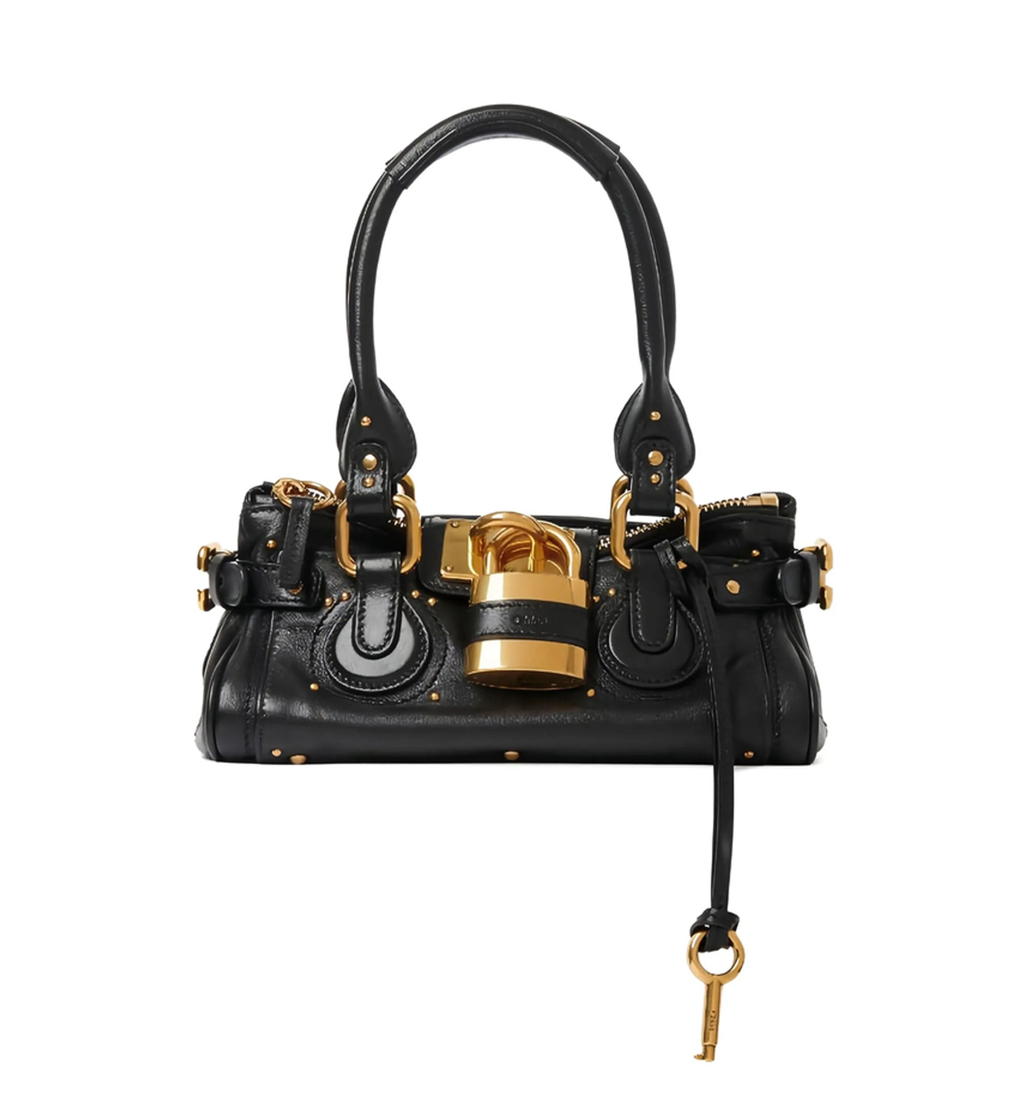 Small Paddington Bag In Grained Leather