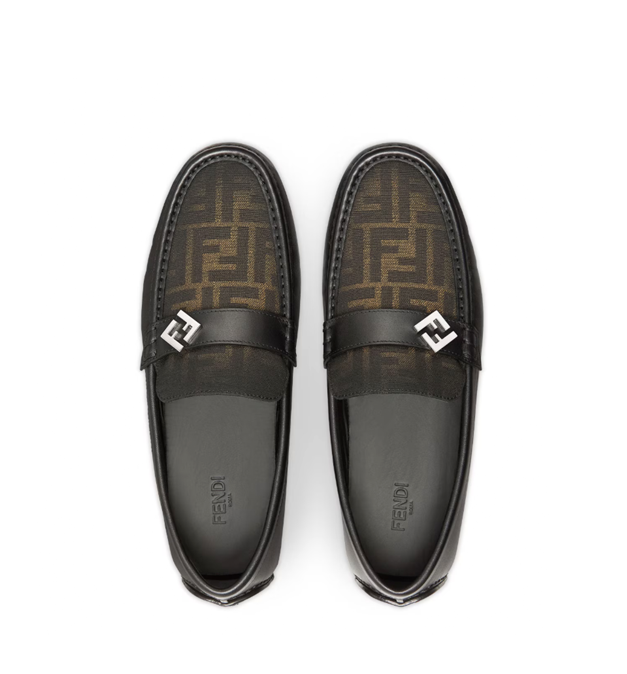 FF Metal Driving Loafers