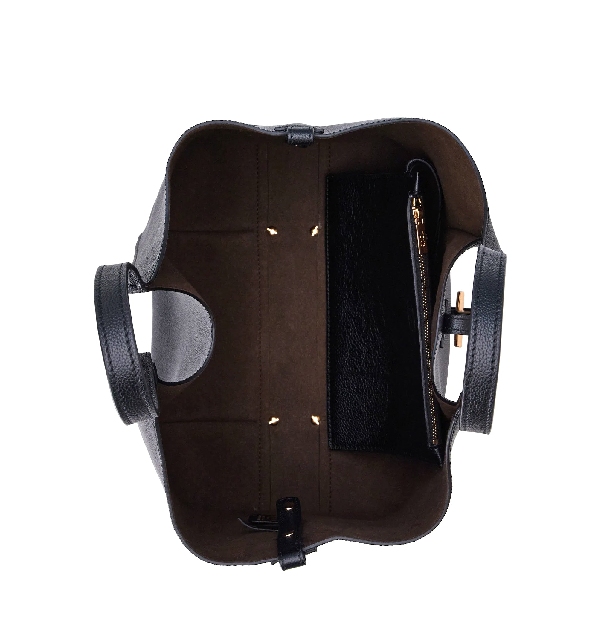 T Timeless Shopping Bag in Leather Small