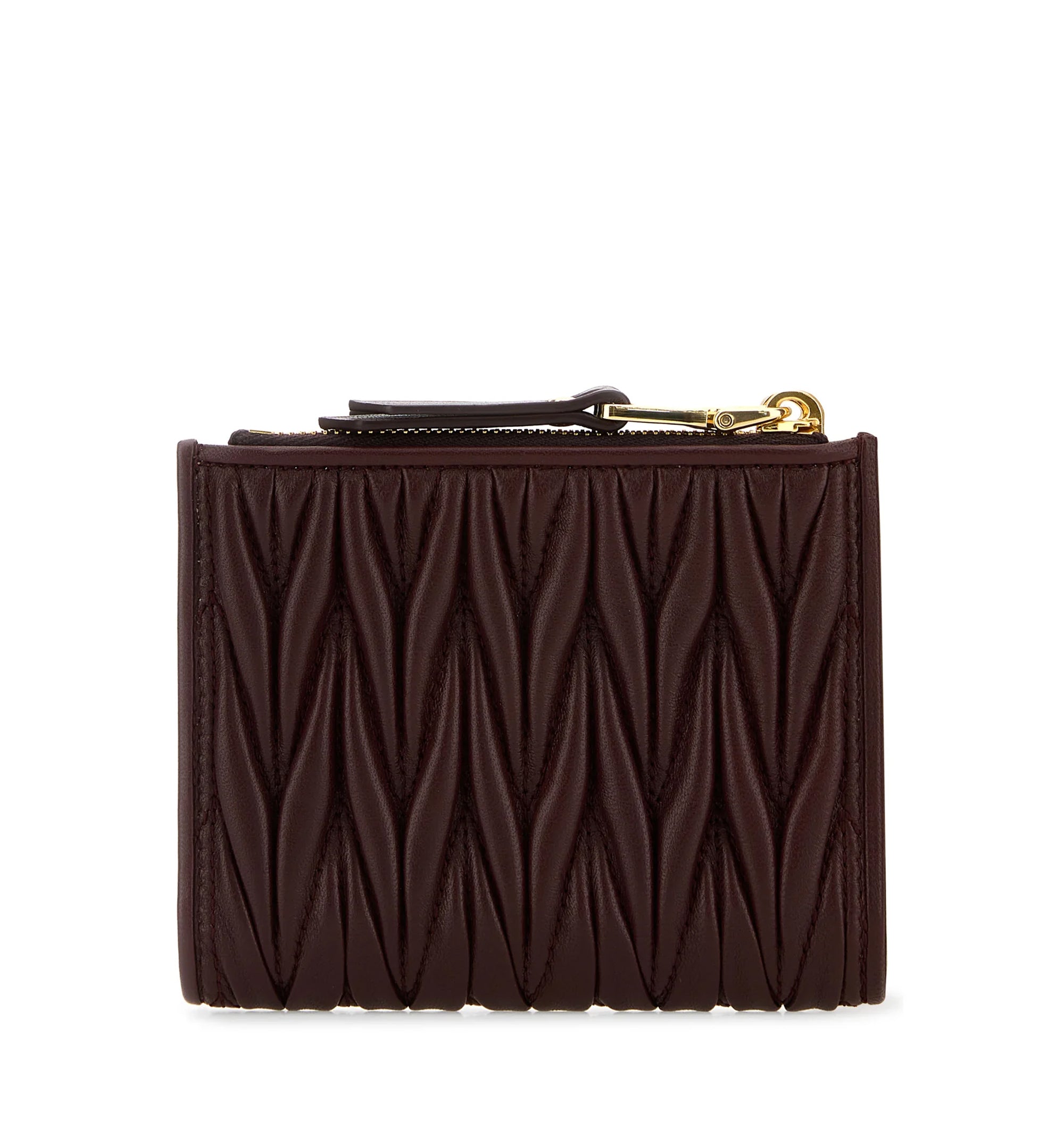 Matelassé Nappa Leather Small Wallet