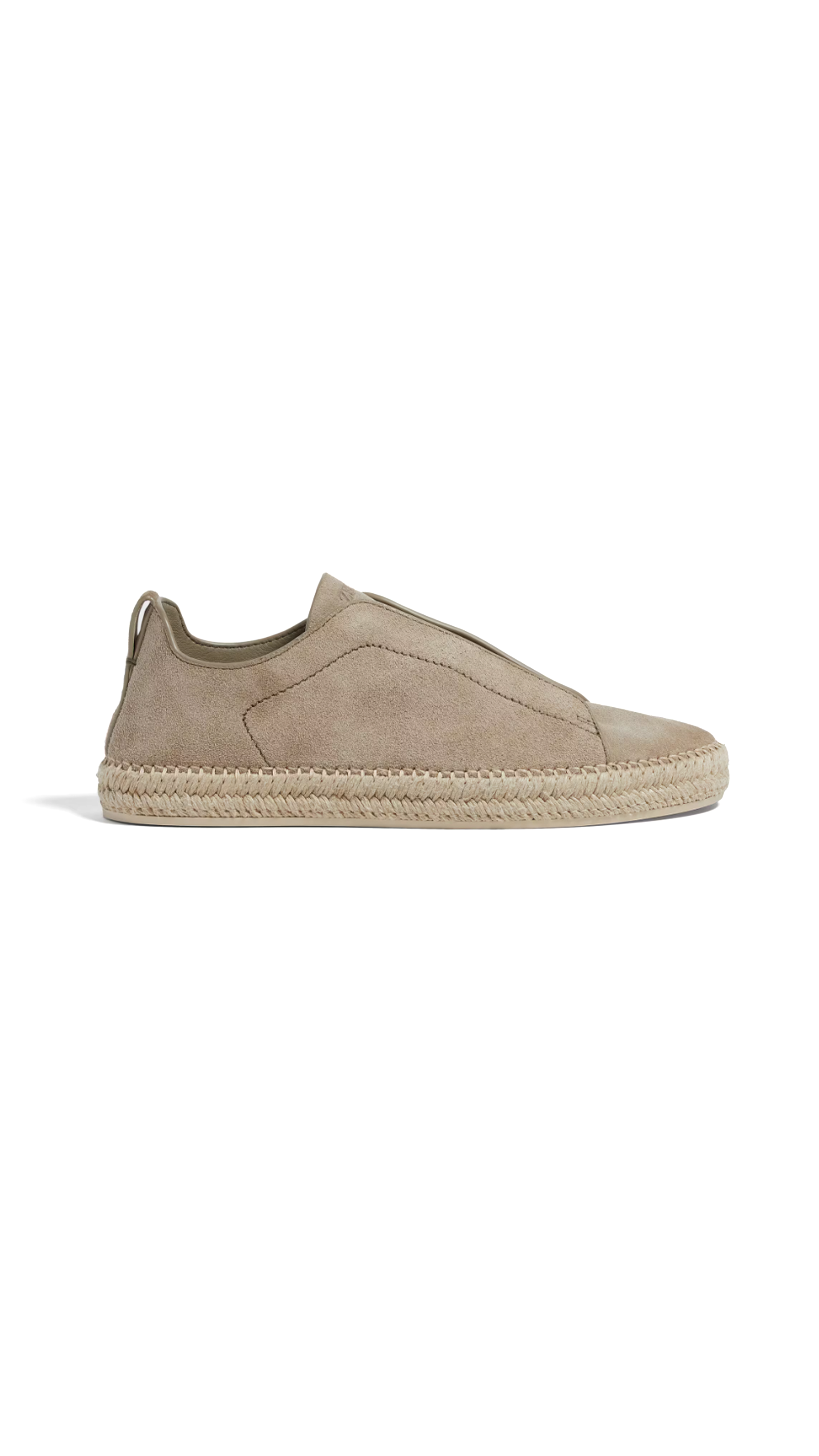 Suede Triple Stitch™ Espadrilles - Beige