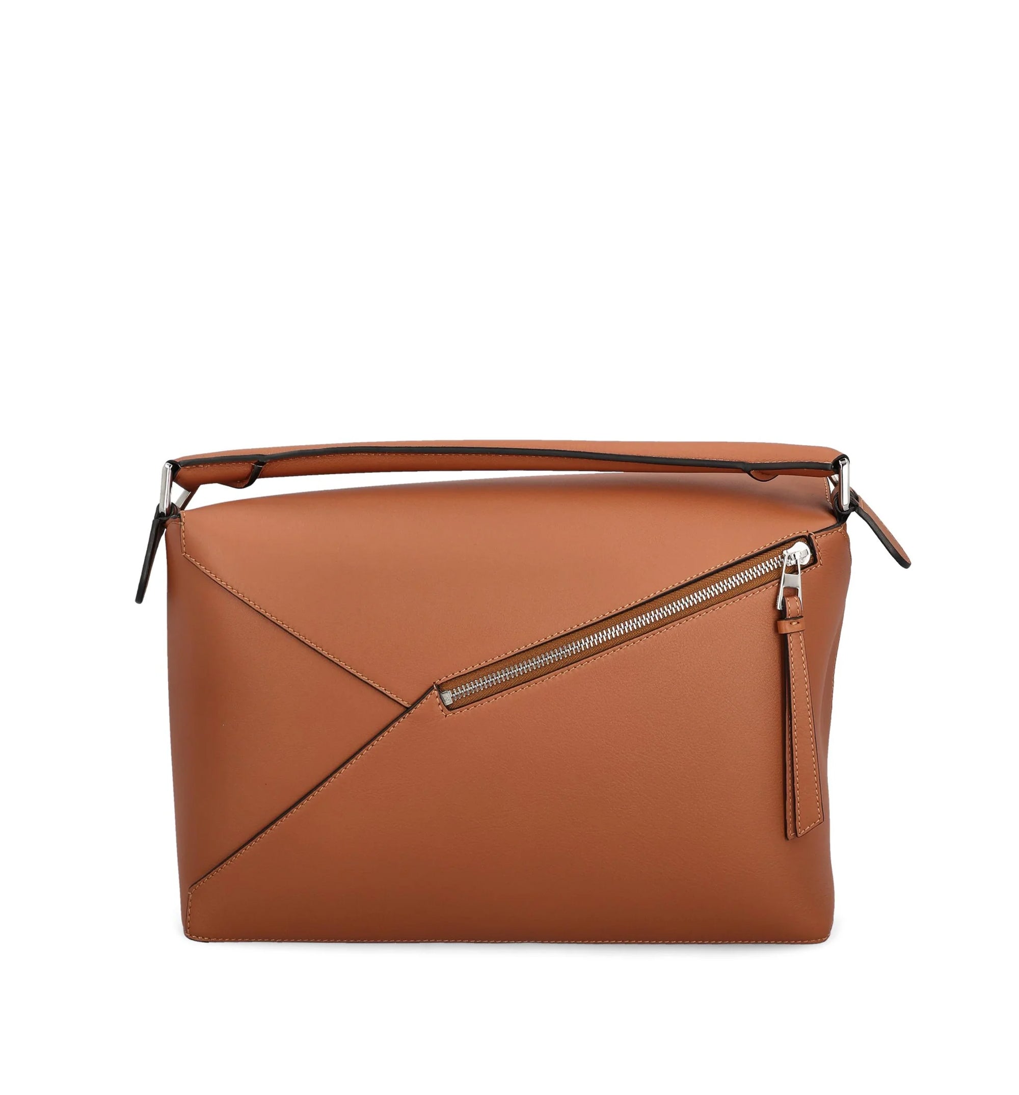 Large Puzzle Edge Bag In Classic Calfskin