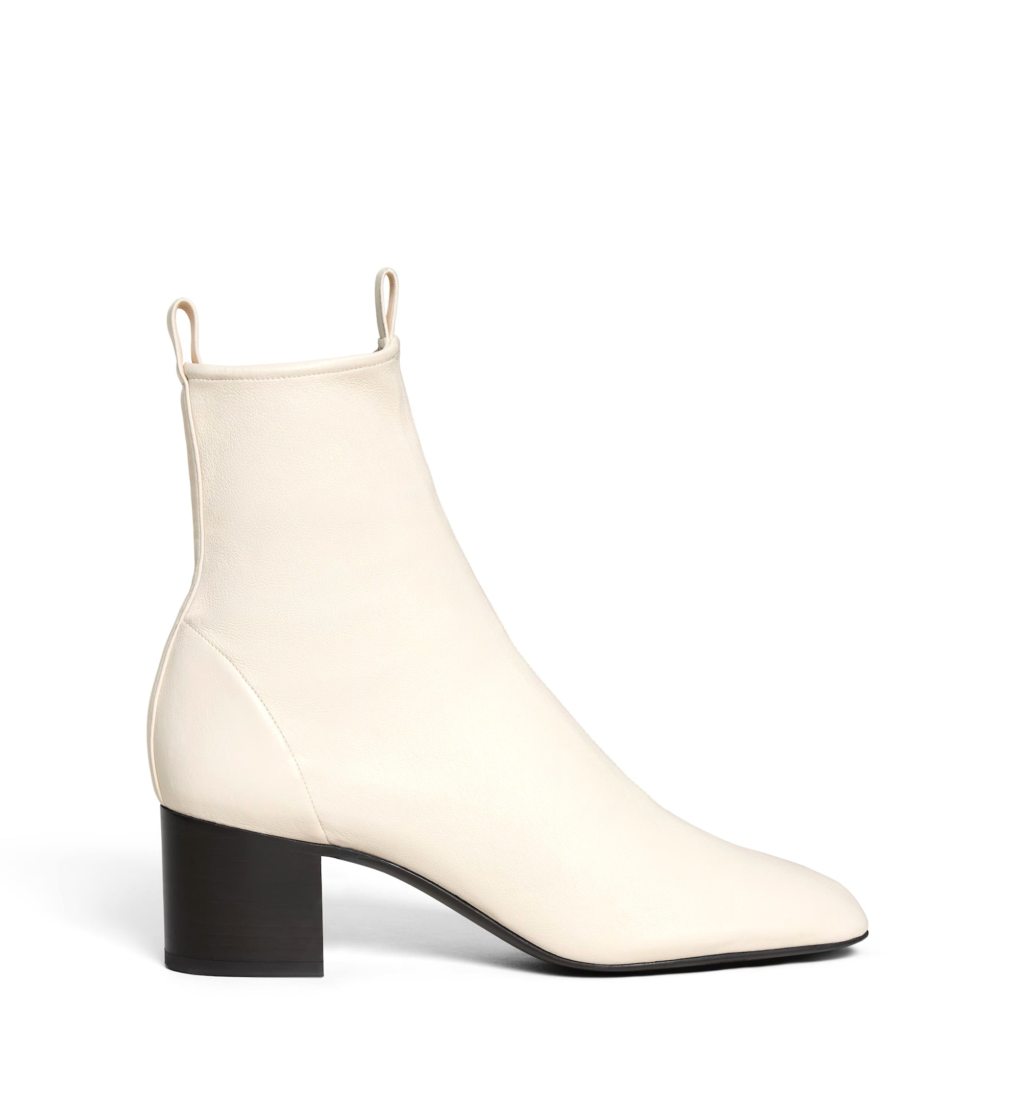 Cheri Zipped Boot in Stretch Lambskin
