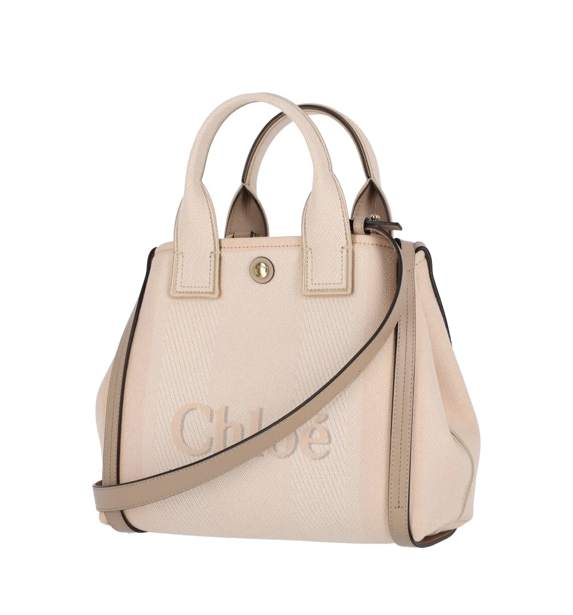 Small Chloé Carry Tote Bag in Canvas