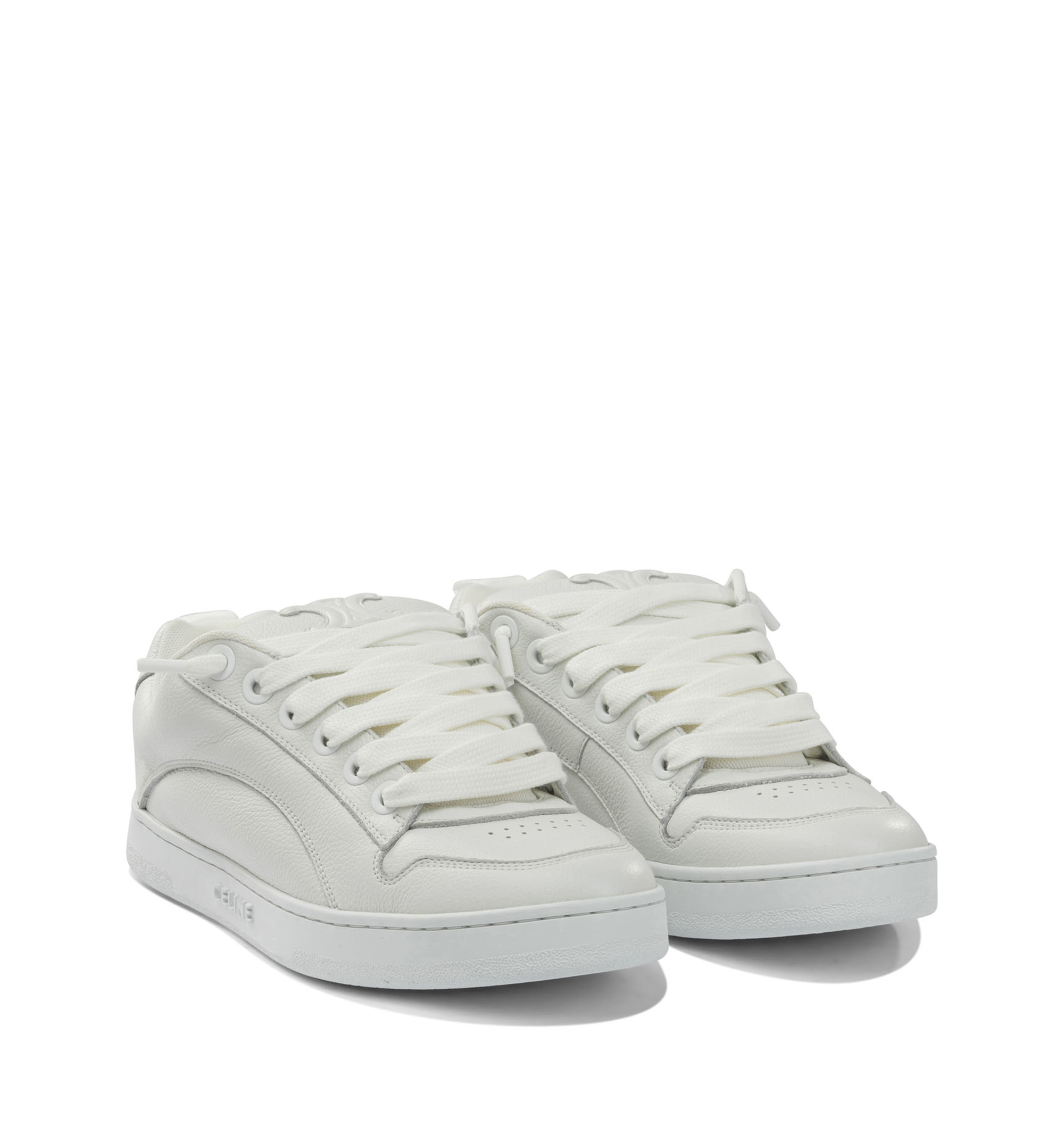 Huntington Low Lace-up Sneaker in Calfskin