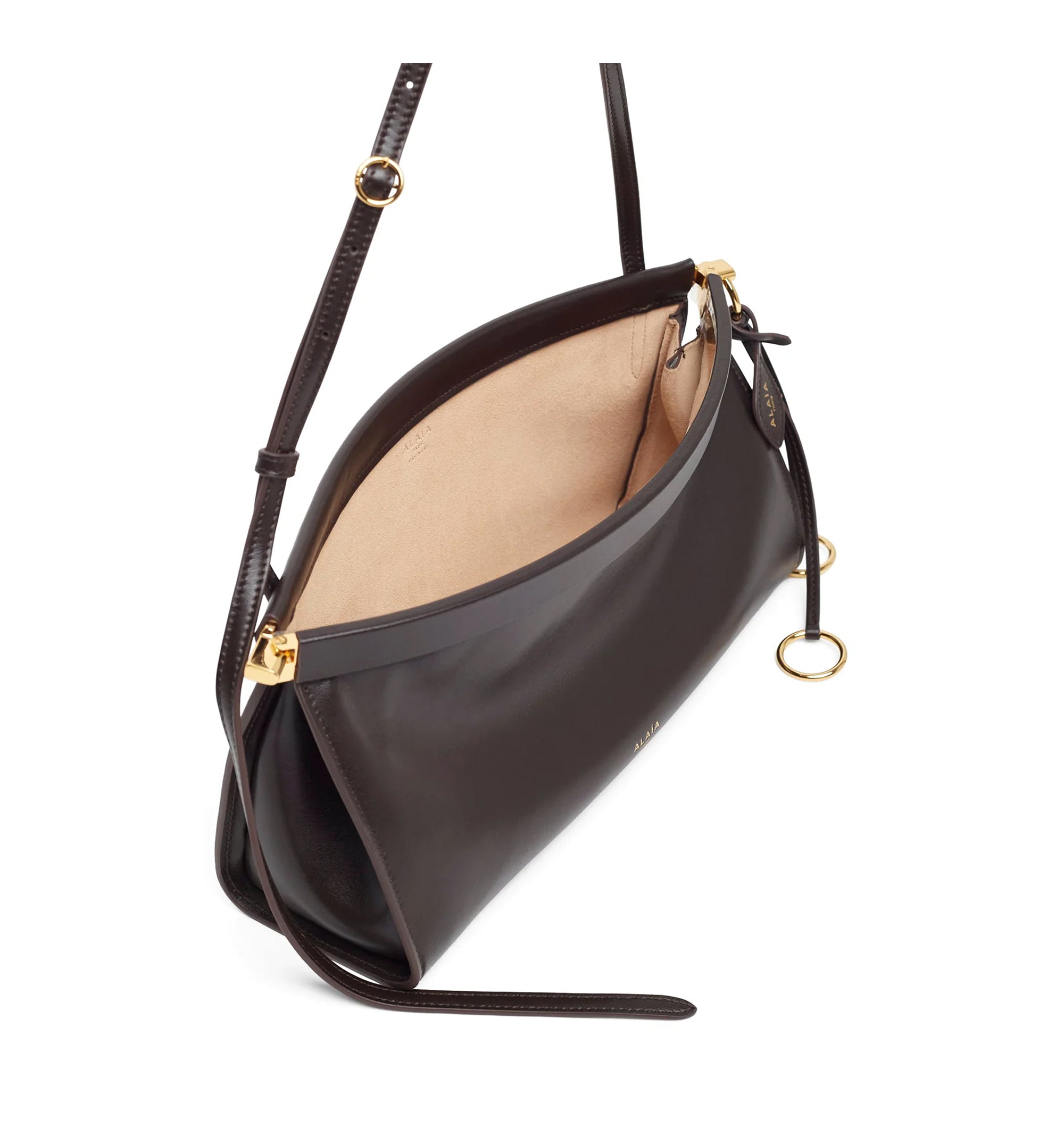 Le Click East West Medium Bag In Leather