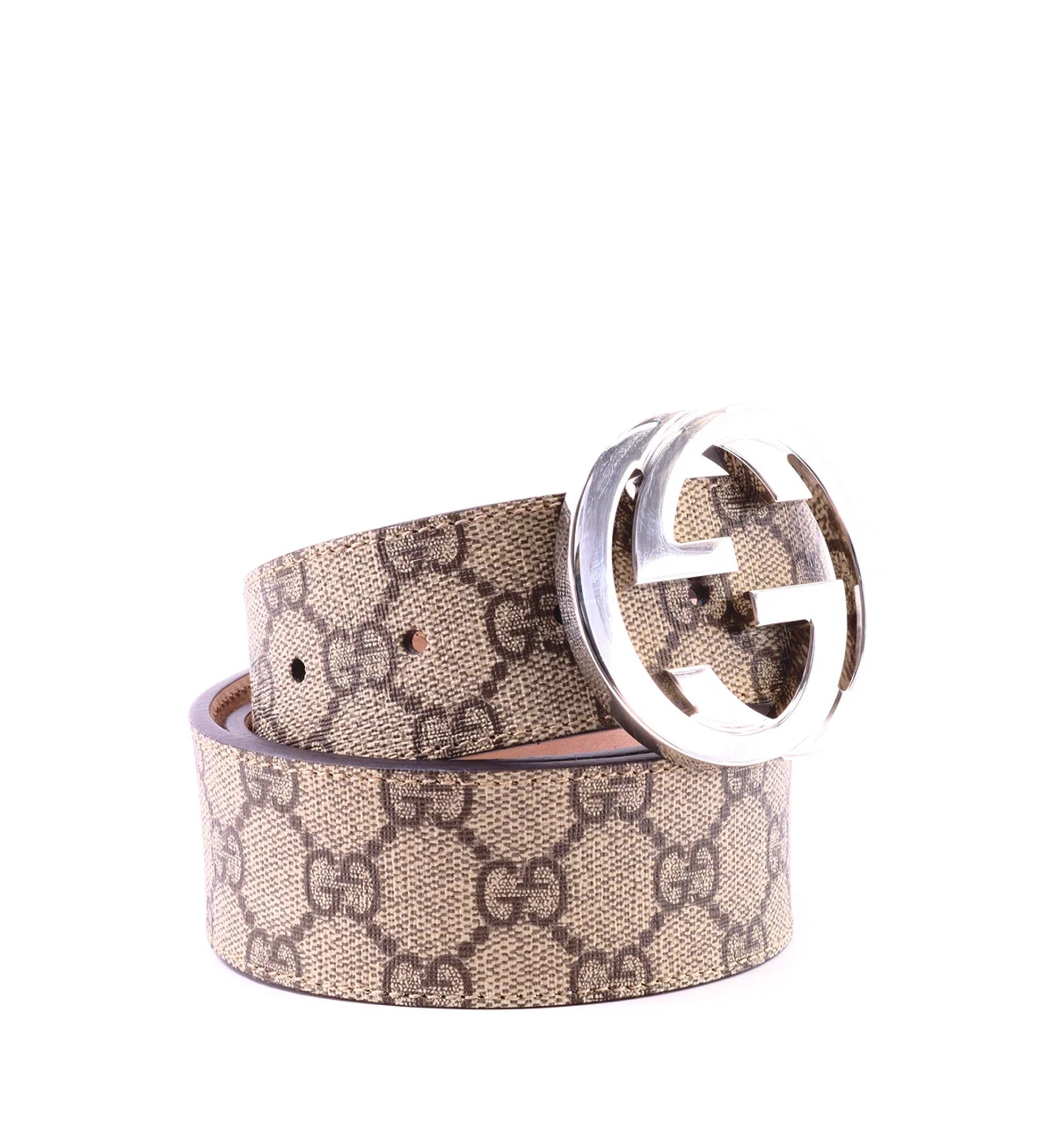 Belt With Interlocking G Buckle