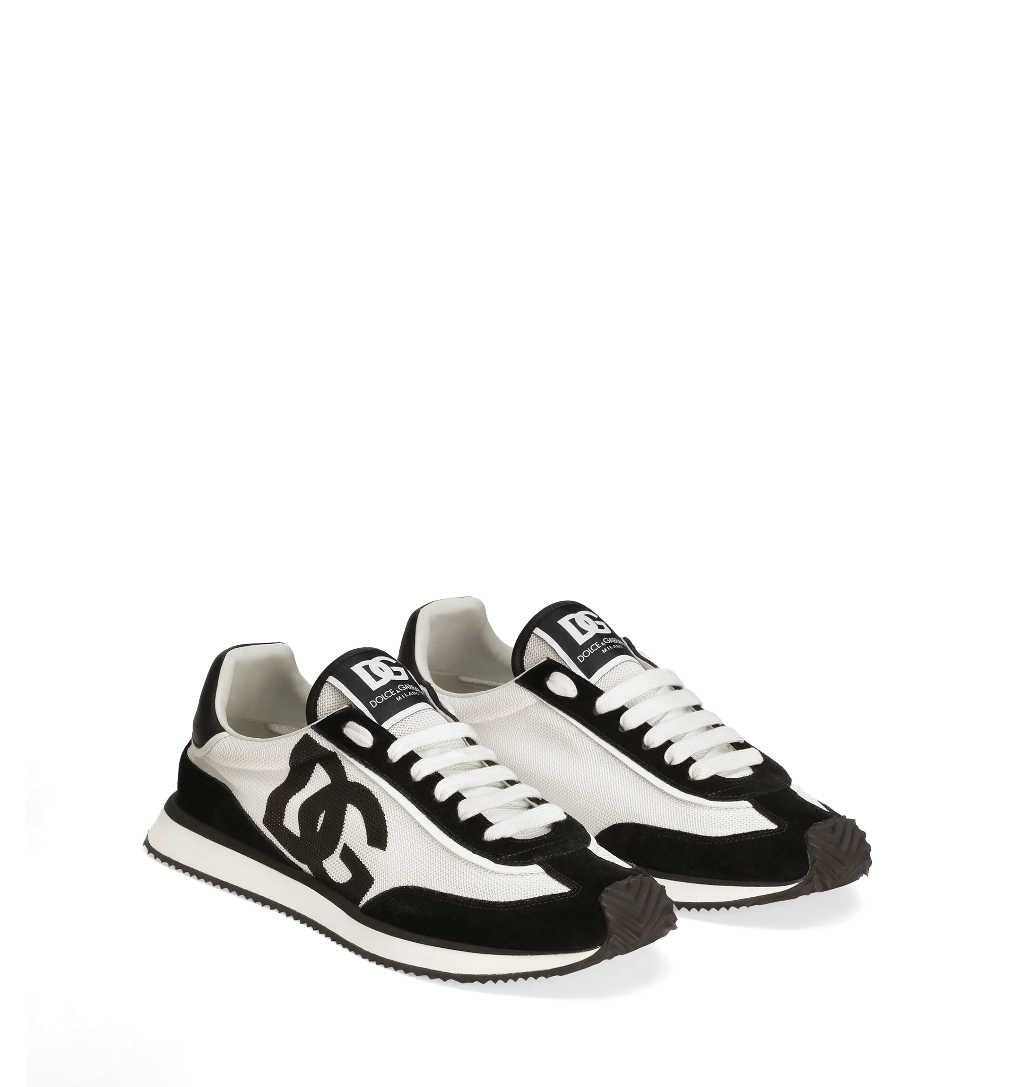 Mixed-material DG Cushion Sneakers