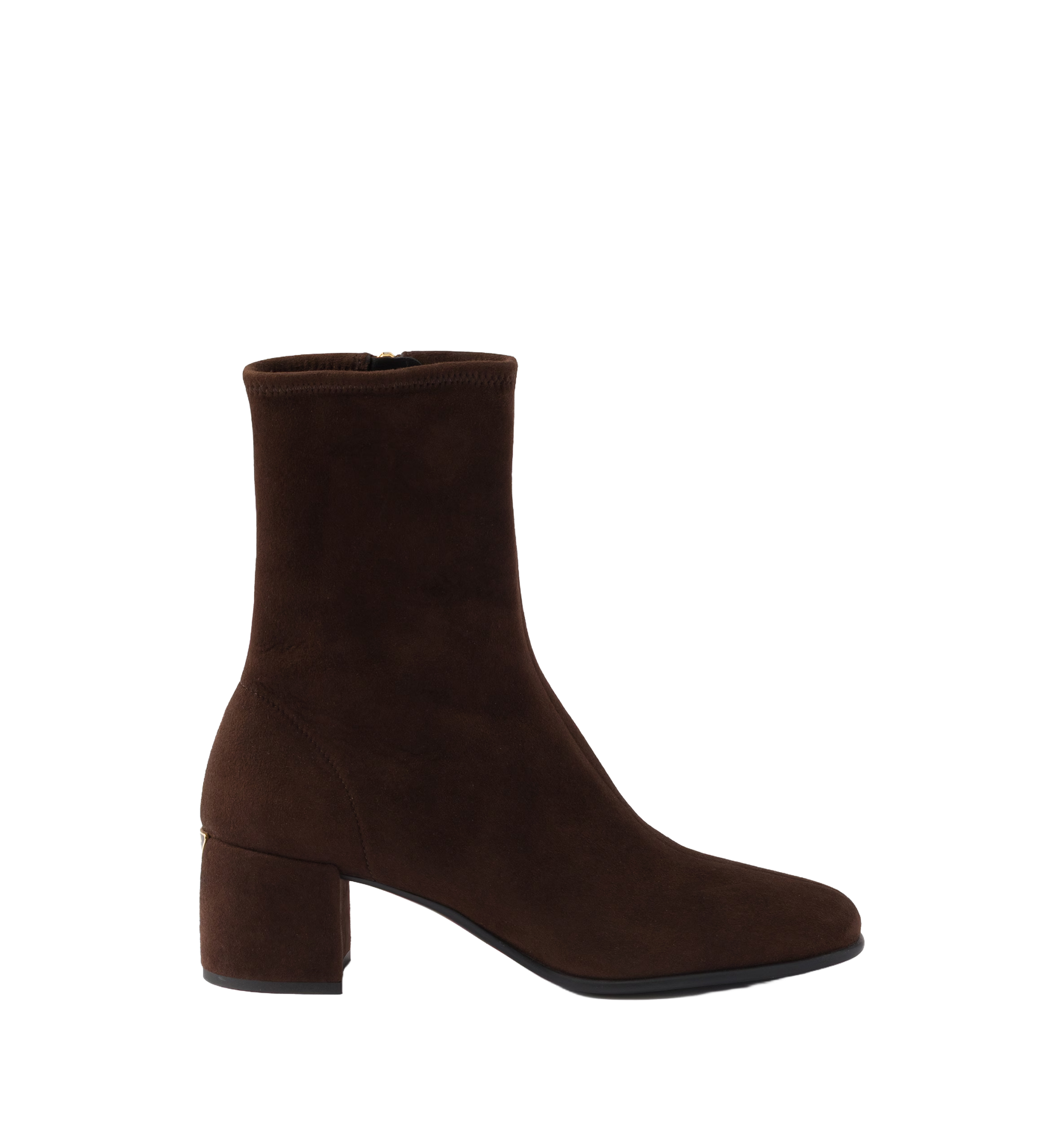 Stretch Suede Booties