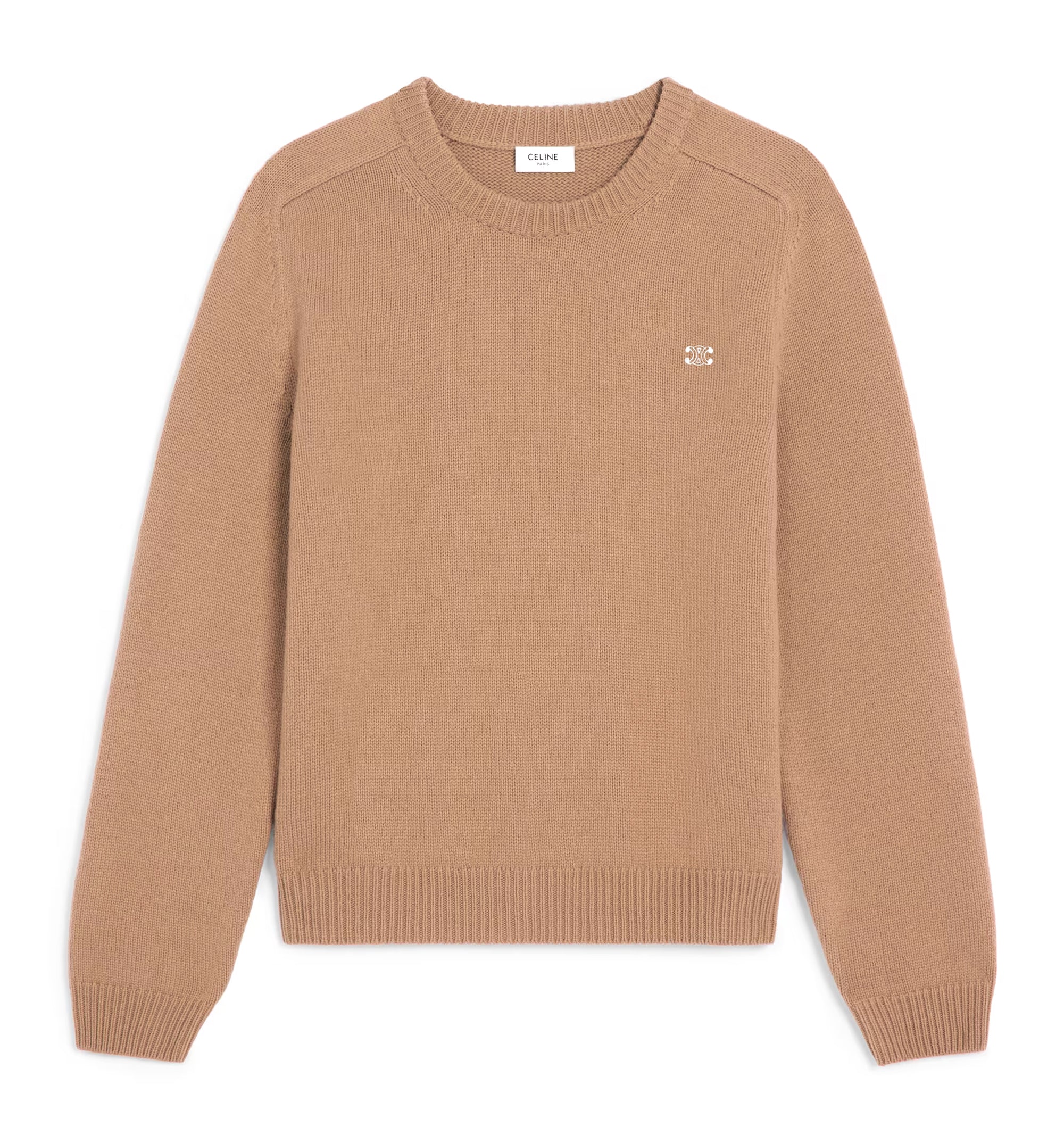Crew Neck Sweater In Wool And Cashmere