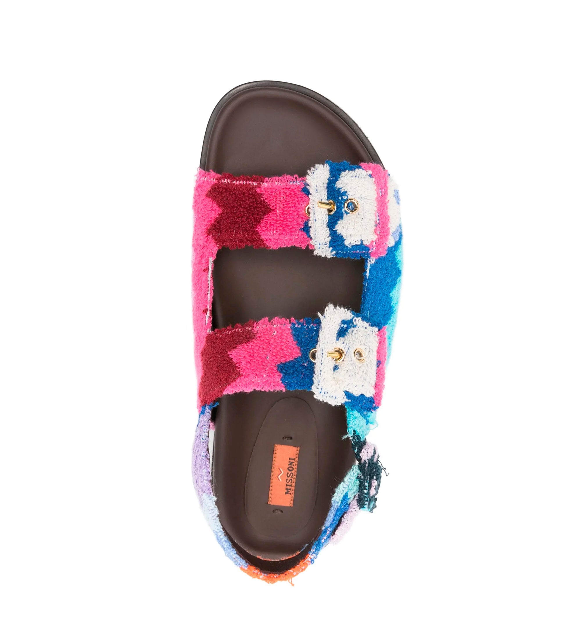 Mia Zig-zag Strap Sandals