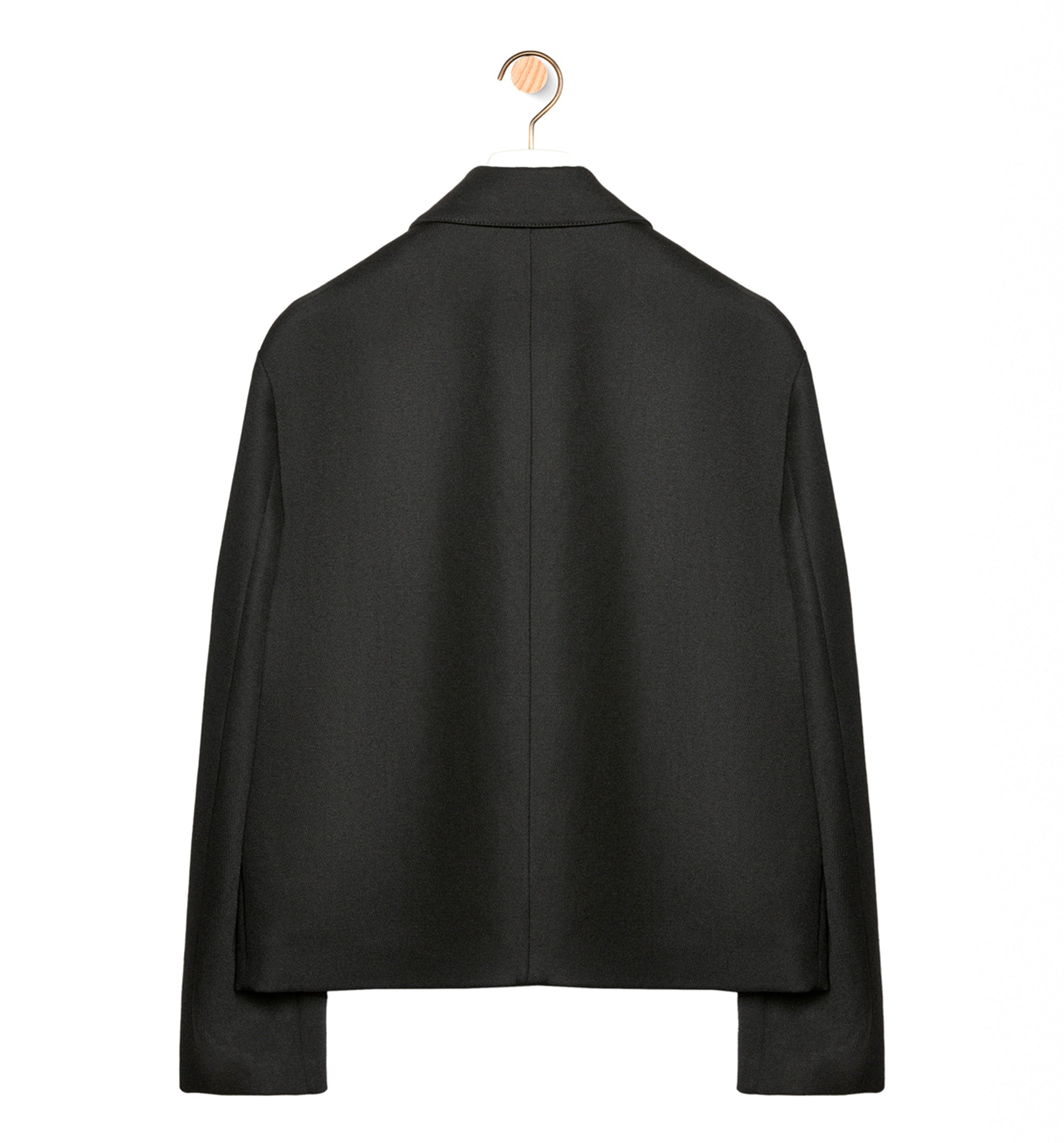 Workwear jacket in wool and cashmere