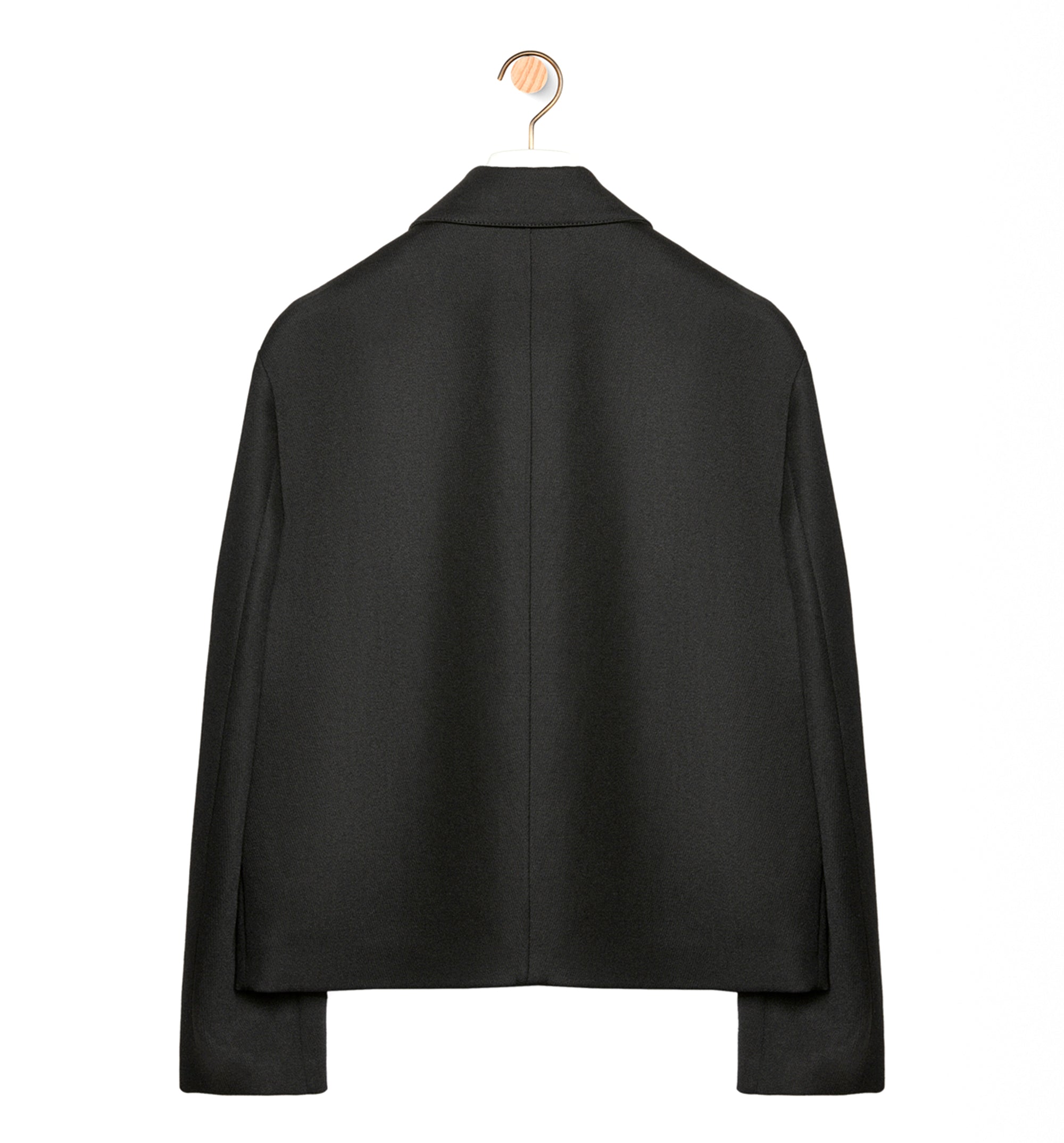 Workwear jacket in wool and cashmere