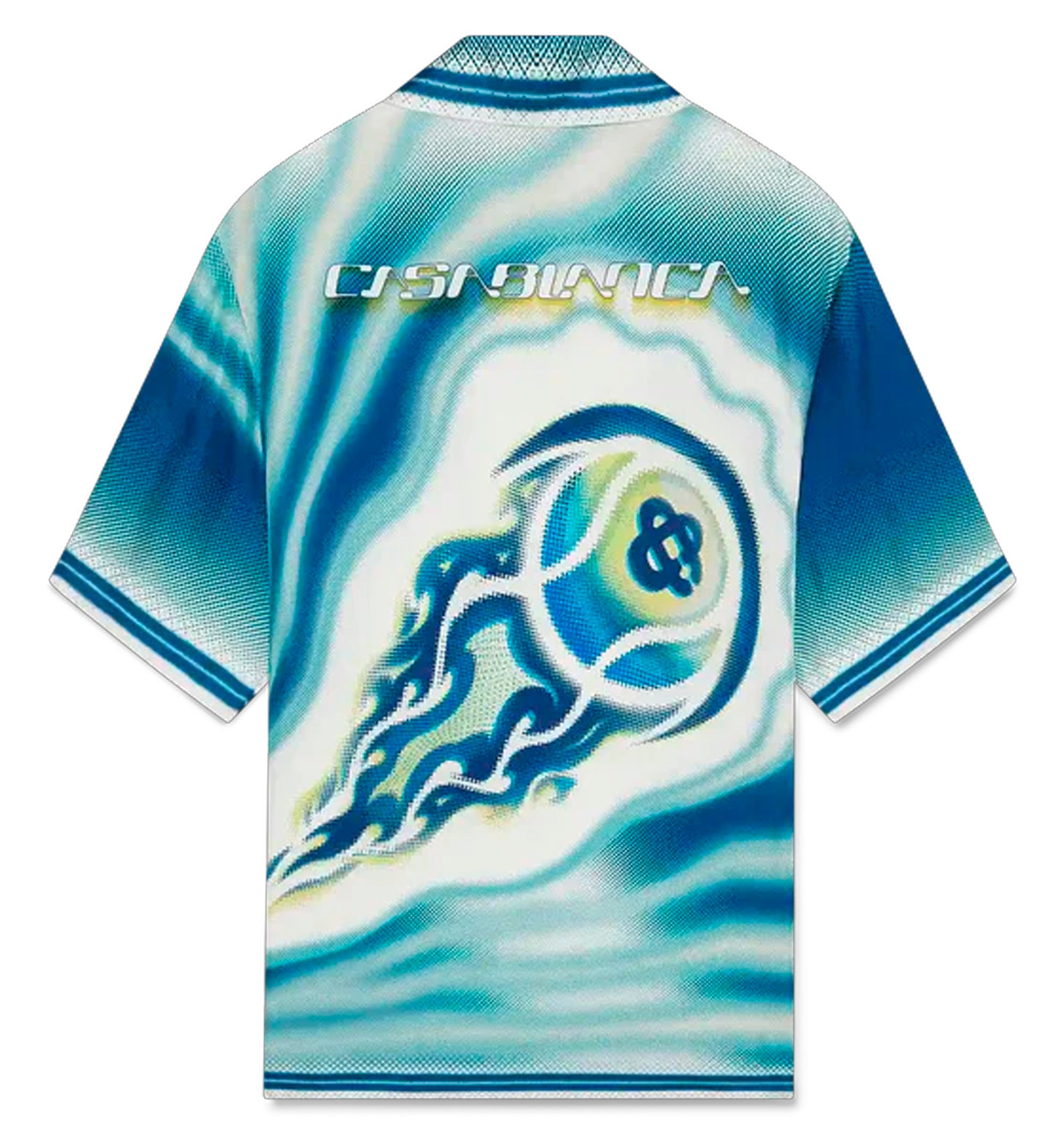 The Art Of The Serve Short Sleeve Silk Shirt