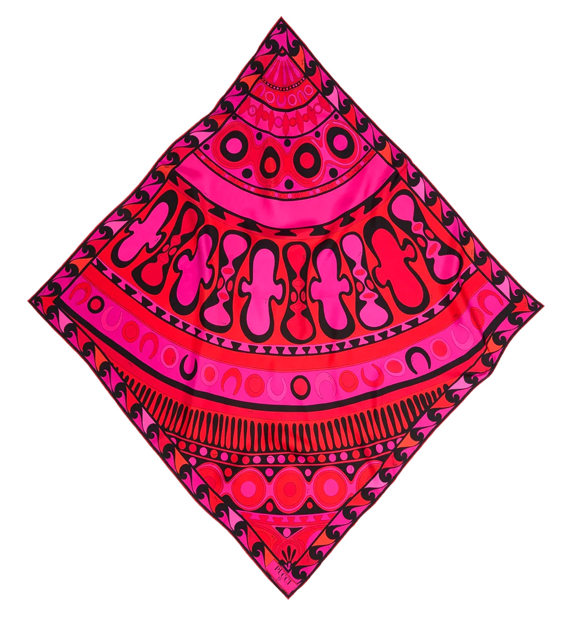 Soleil Print Silk Carrè