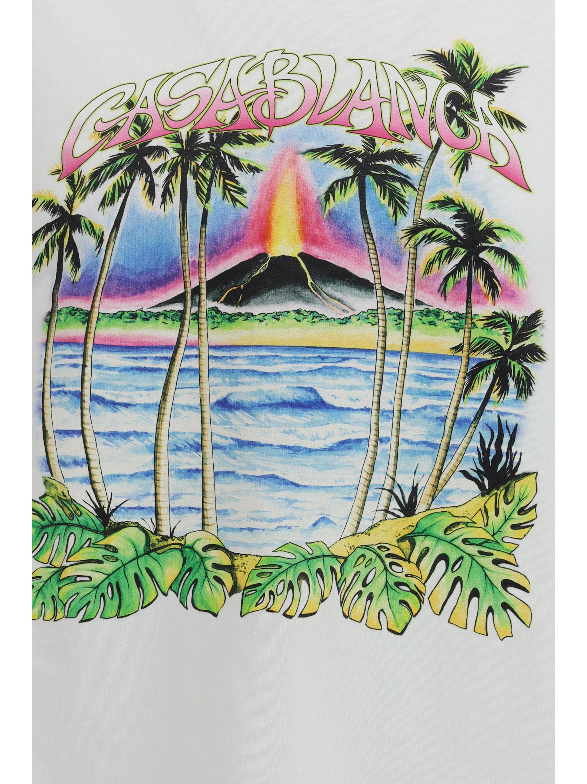 Volcano Print T-Shirt