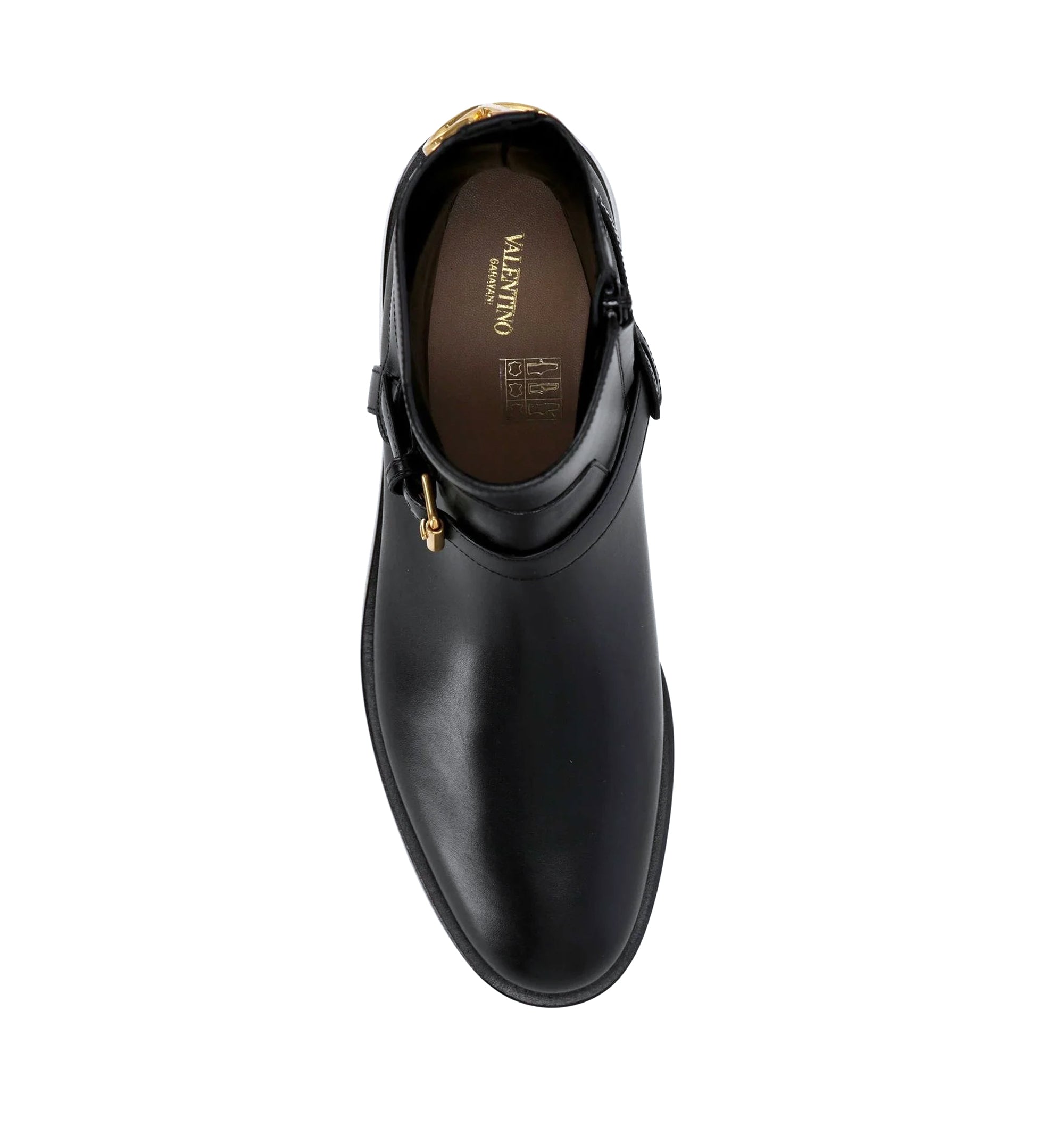 VLogo Signature Zip-Up Ankle Boots
