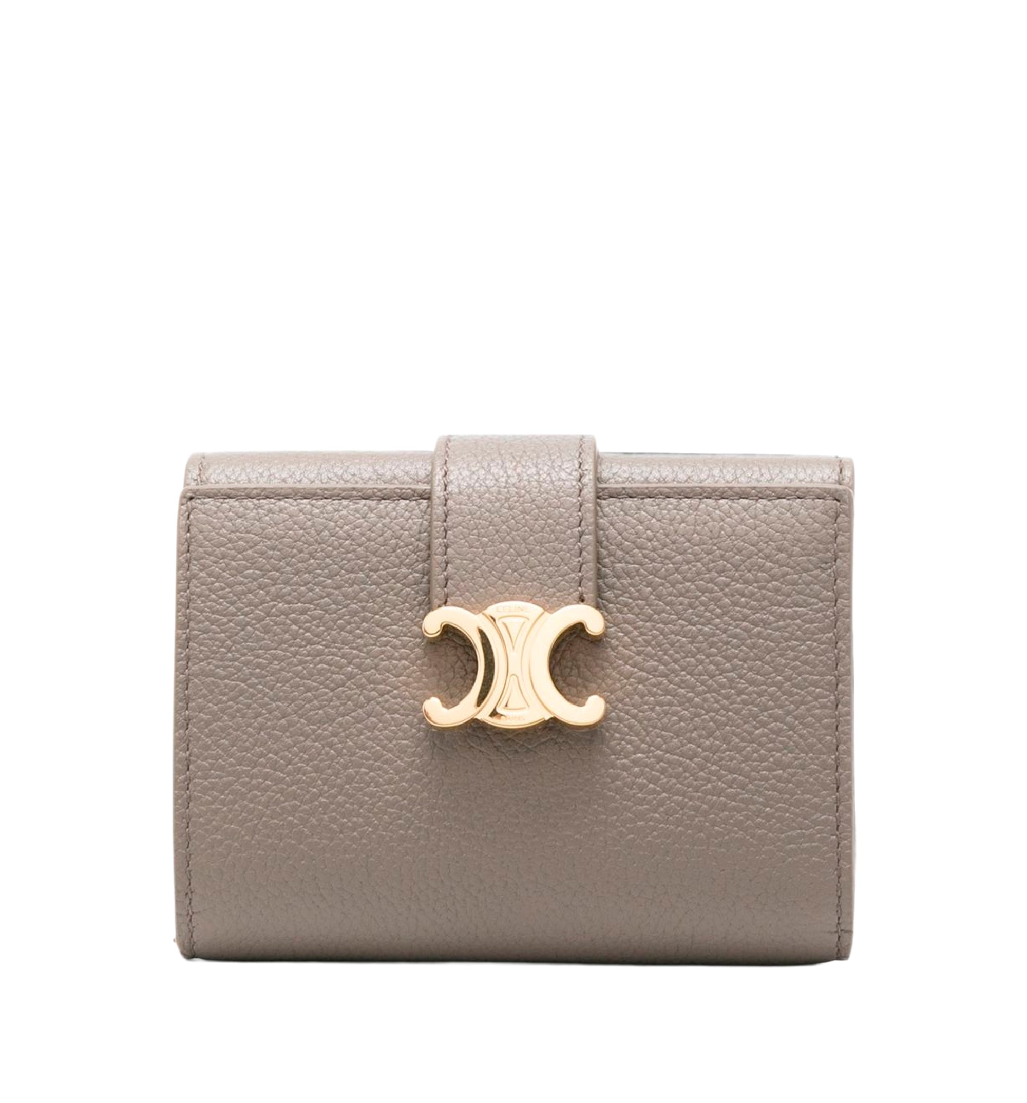 Fine Strap Wallet Nino In Supple Grained Calfskin