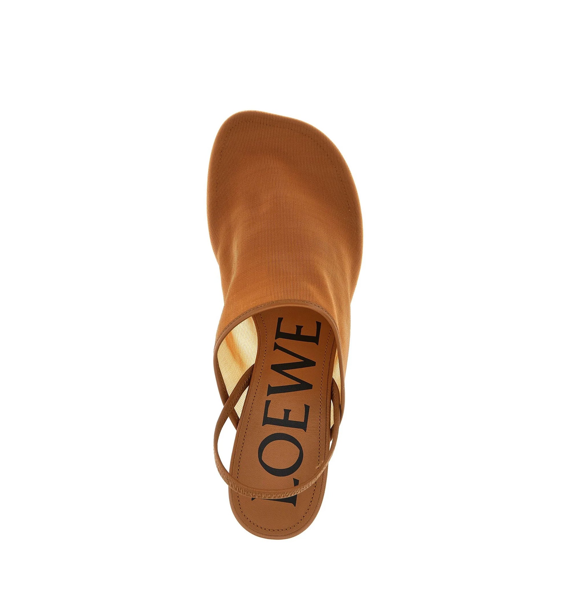 Petal Slingback Heel Sandal in Mesh