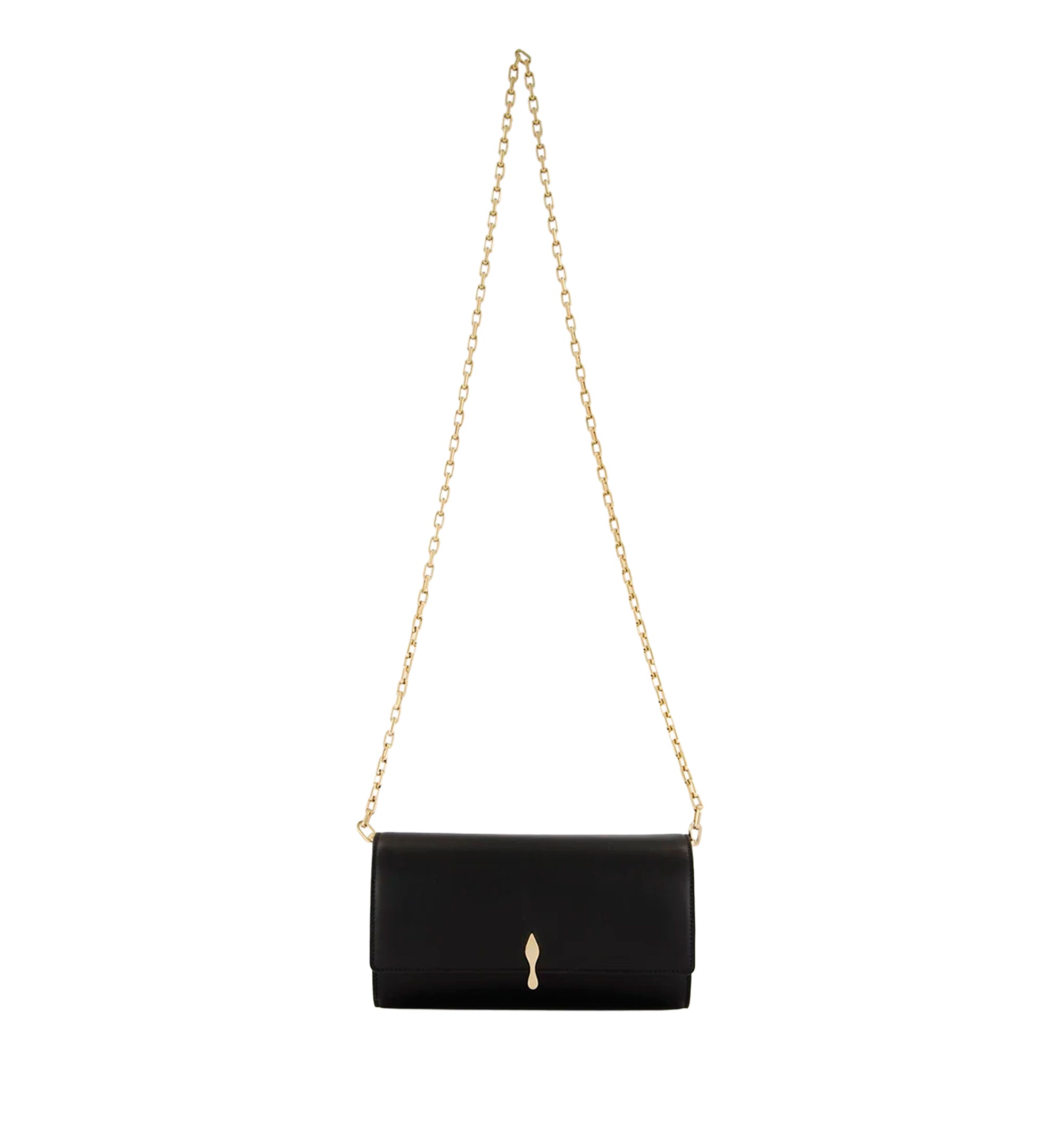 Bettina Lamb Nappa Leather Wallet on Chain