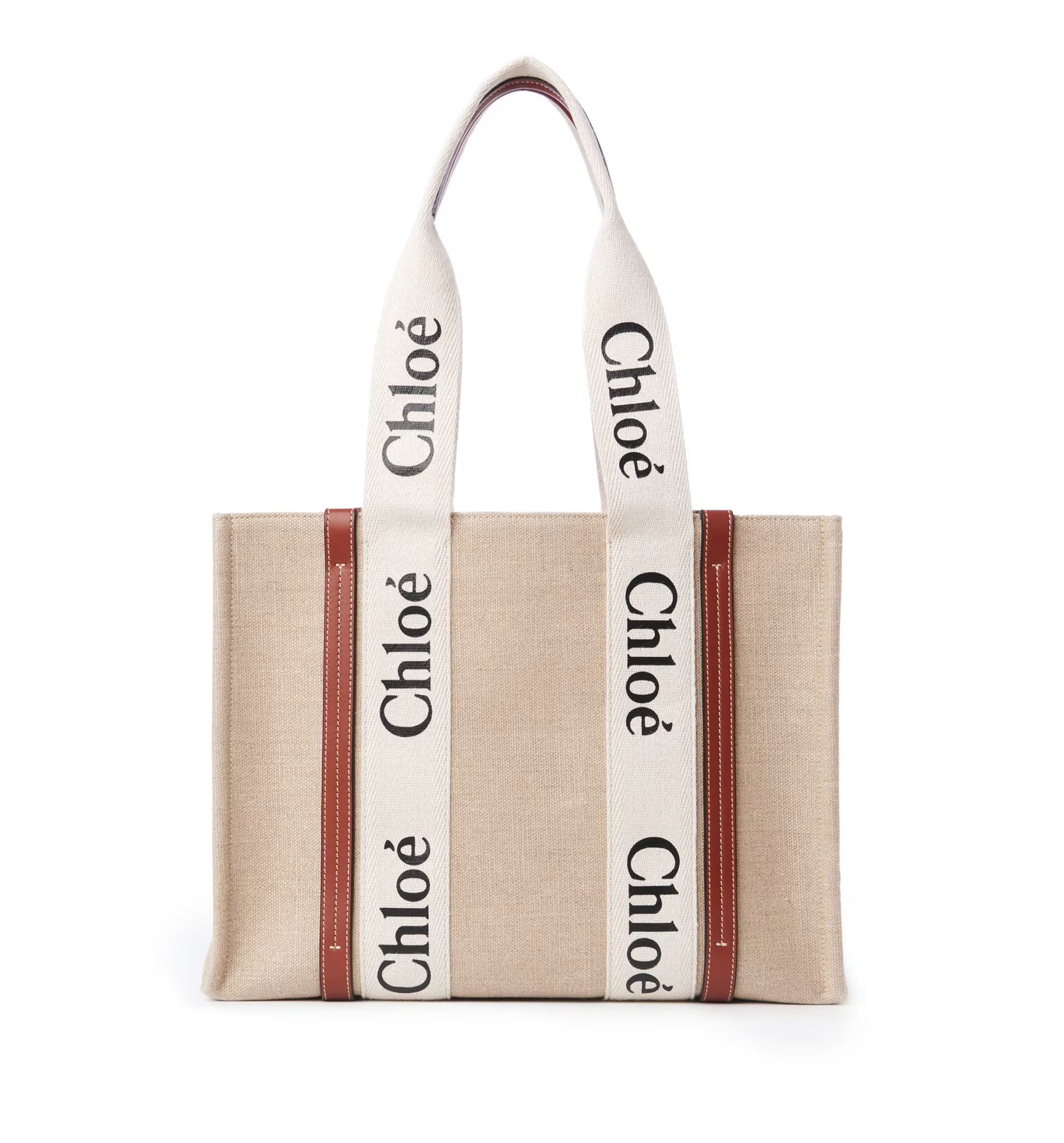 Woody Tote Bag In Linen