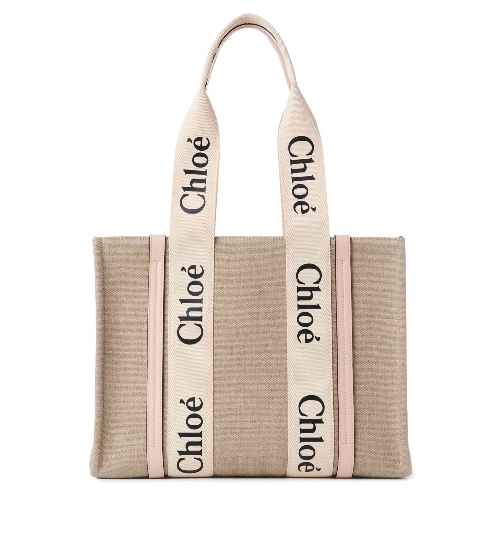 Woody tote bag in linen