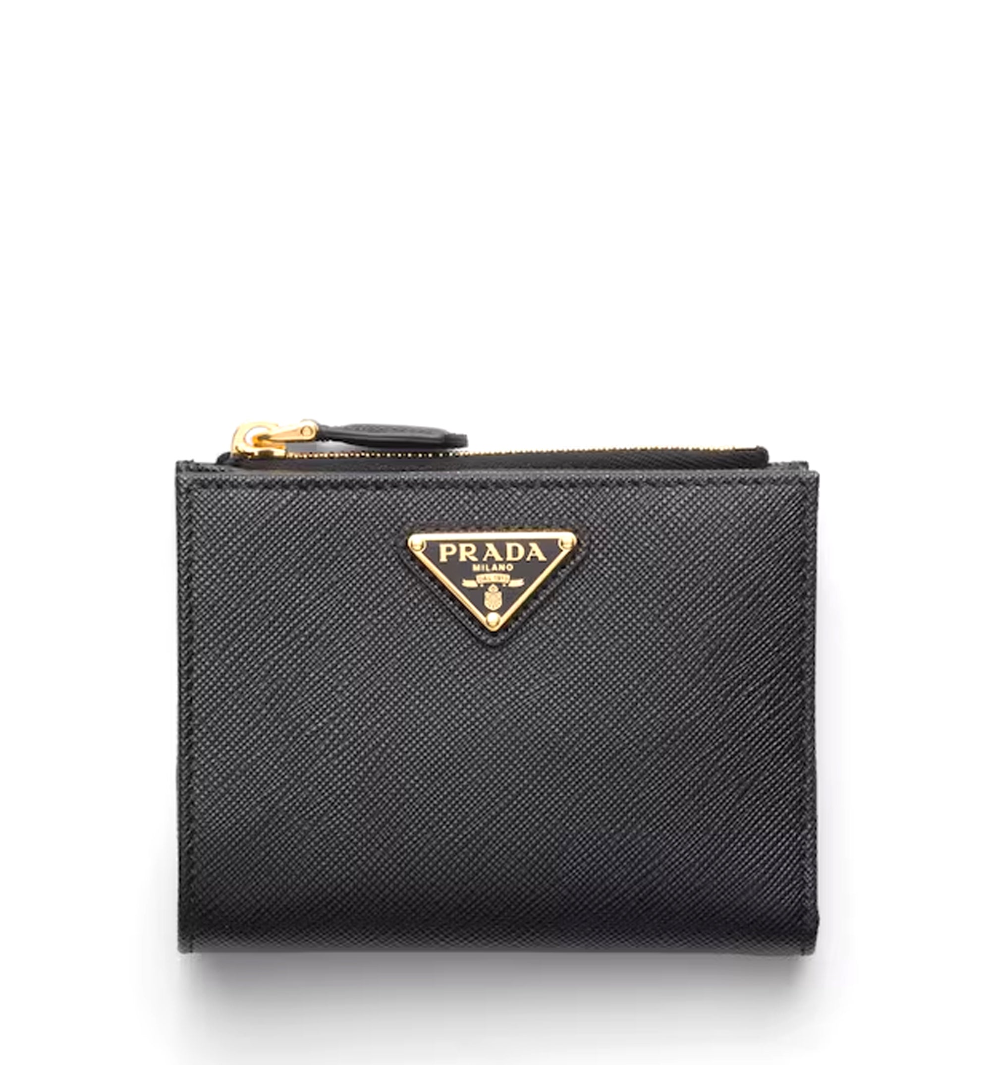 Small Saffiano leather wallet