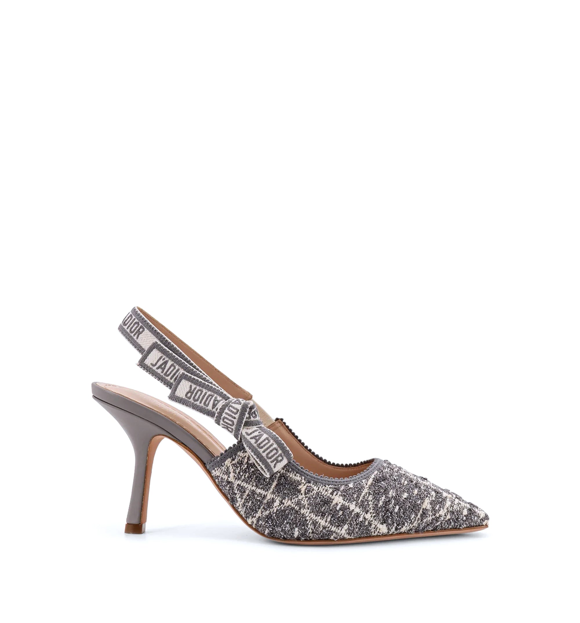 J'Adior Dior Oblique Slingback Pump