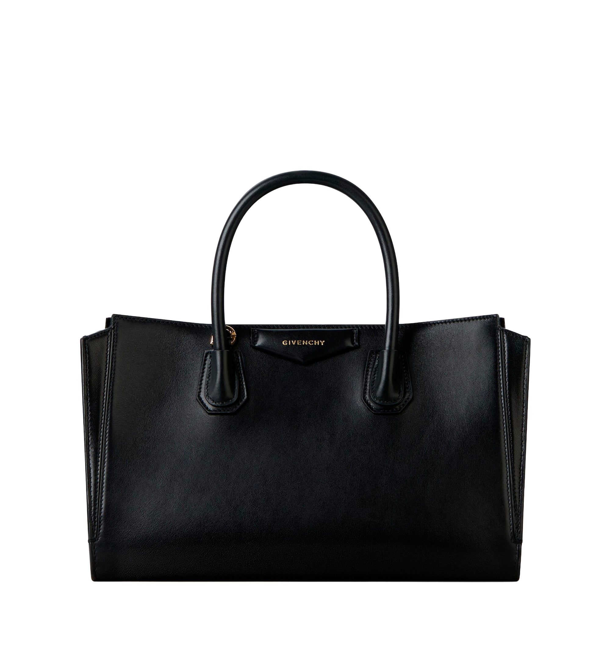 Small Antigona Catchall bag in shiny grained leather