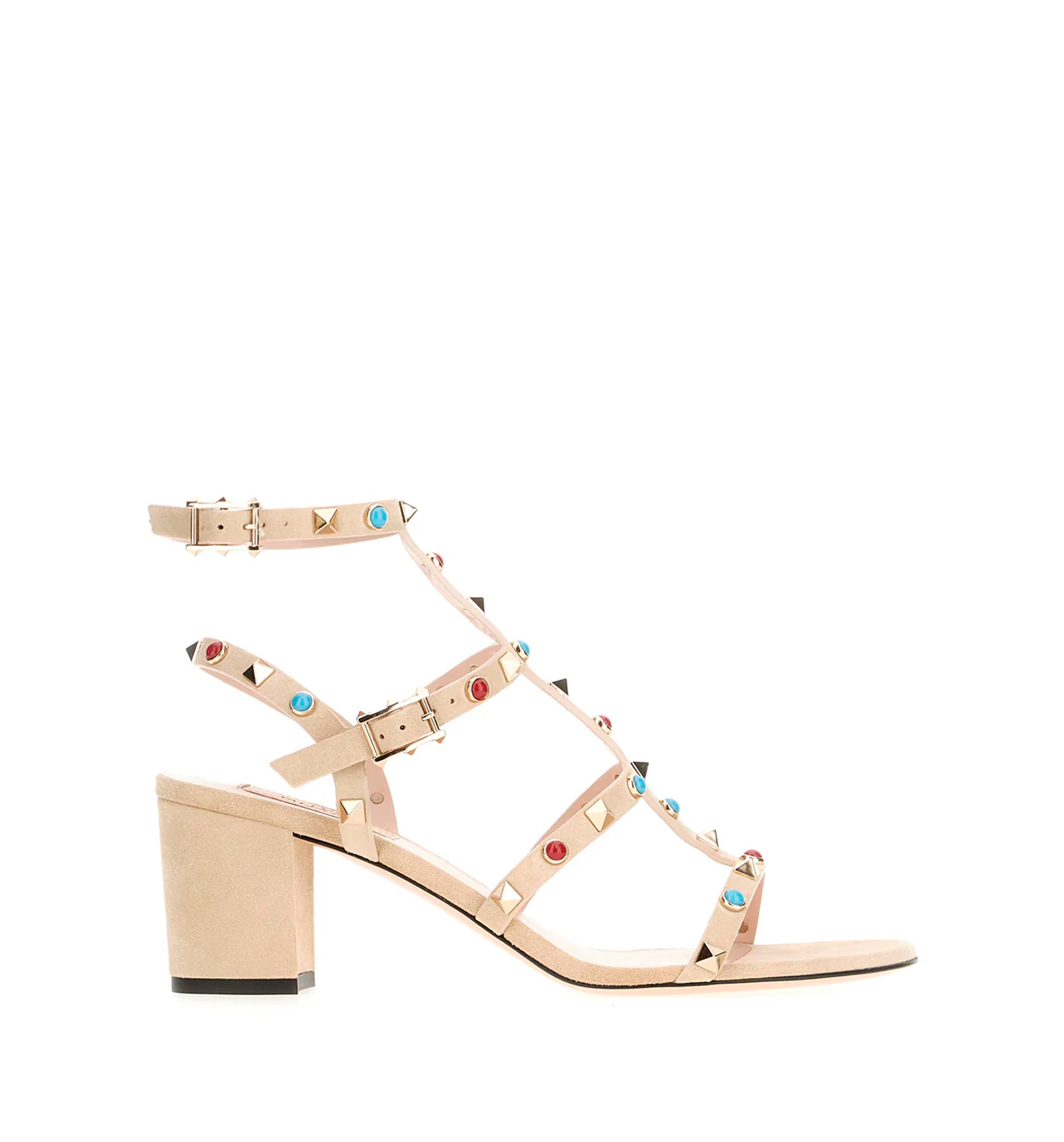 Sand suede sandals
