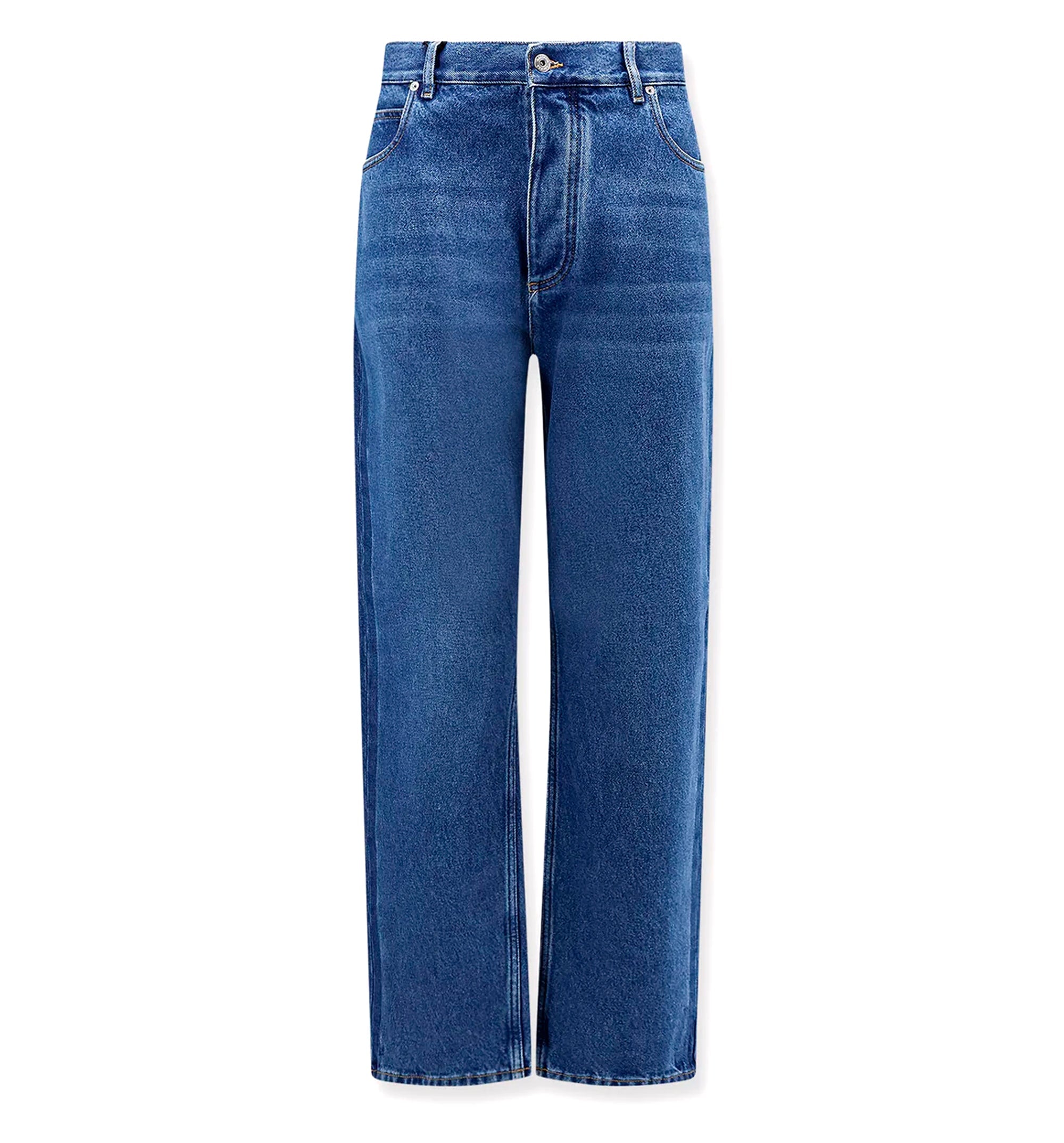 Medium Indigo Wide Leg Jeans