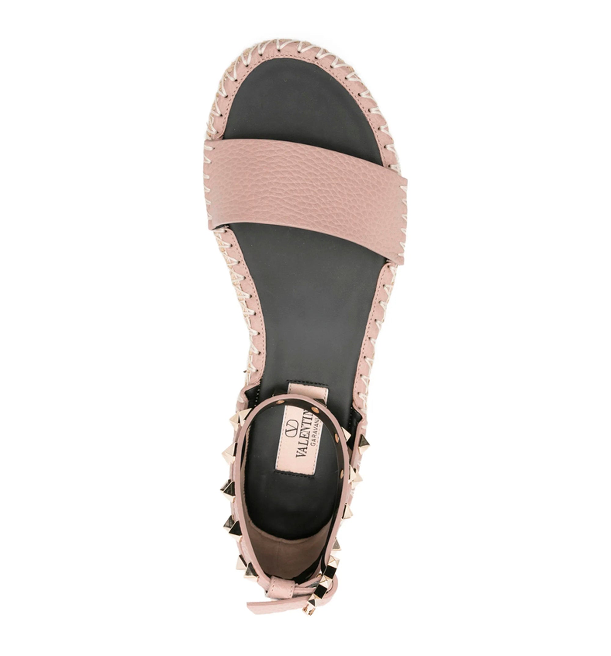 Studded Wedge Heeled Espadrilles