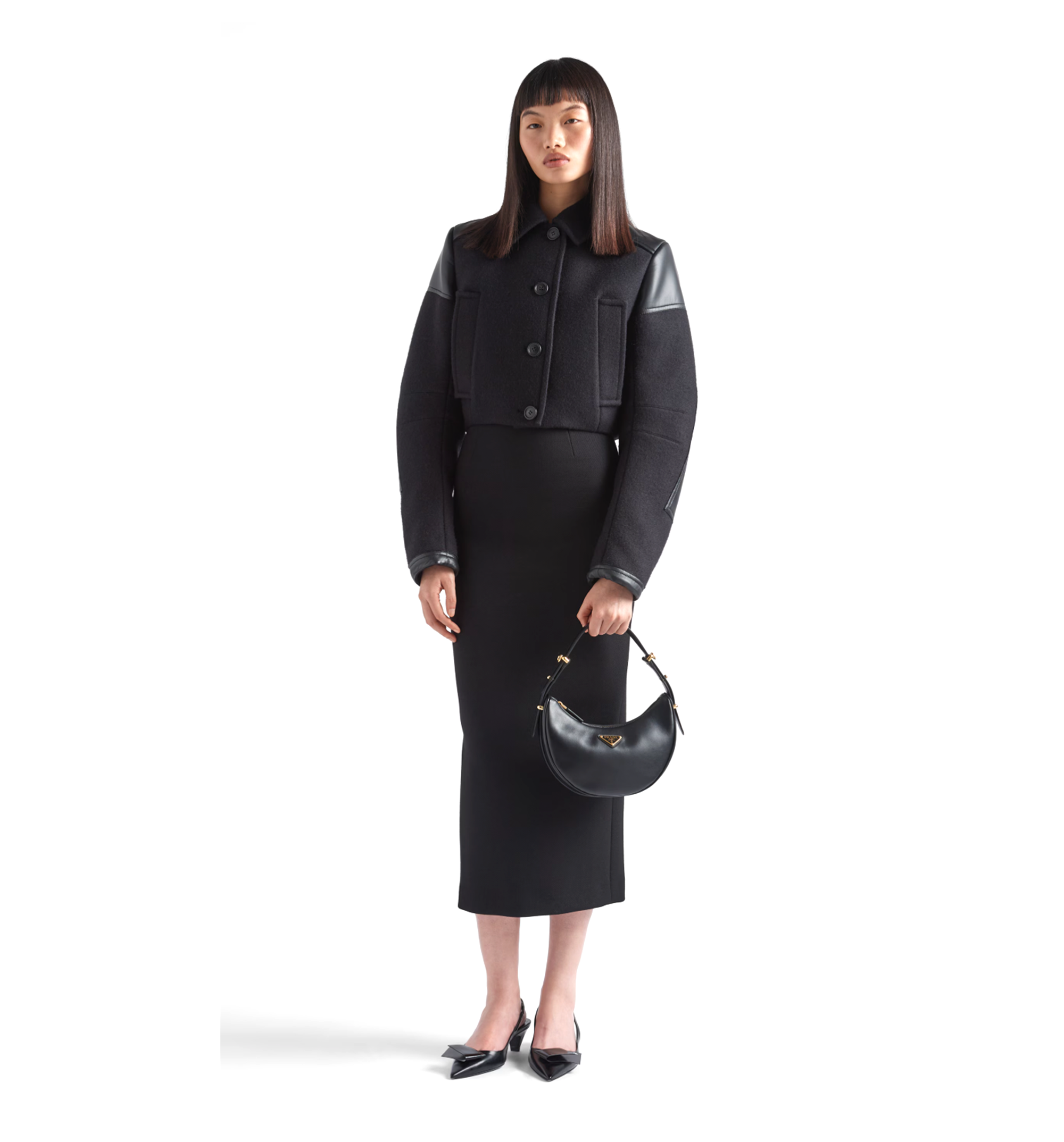 Arqué Shoulder Leather Shoulder Bag