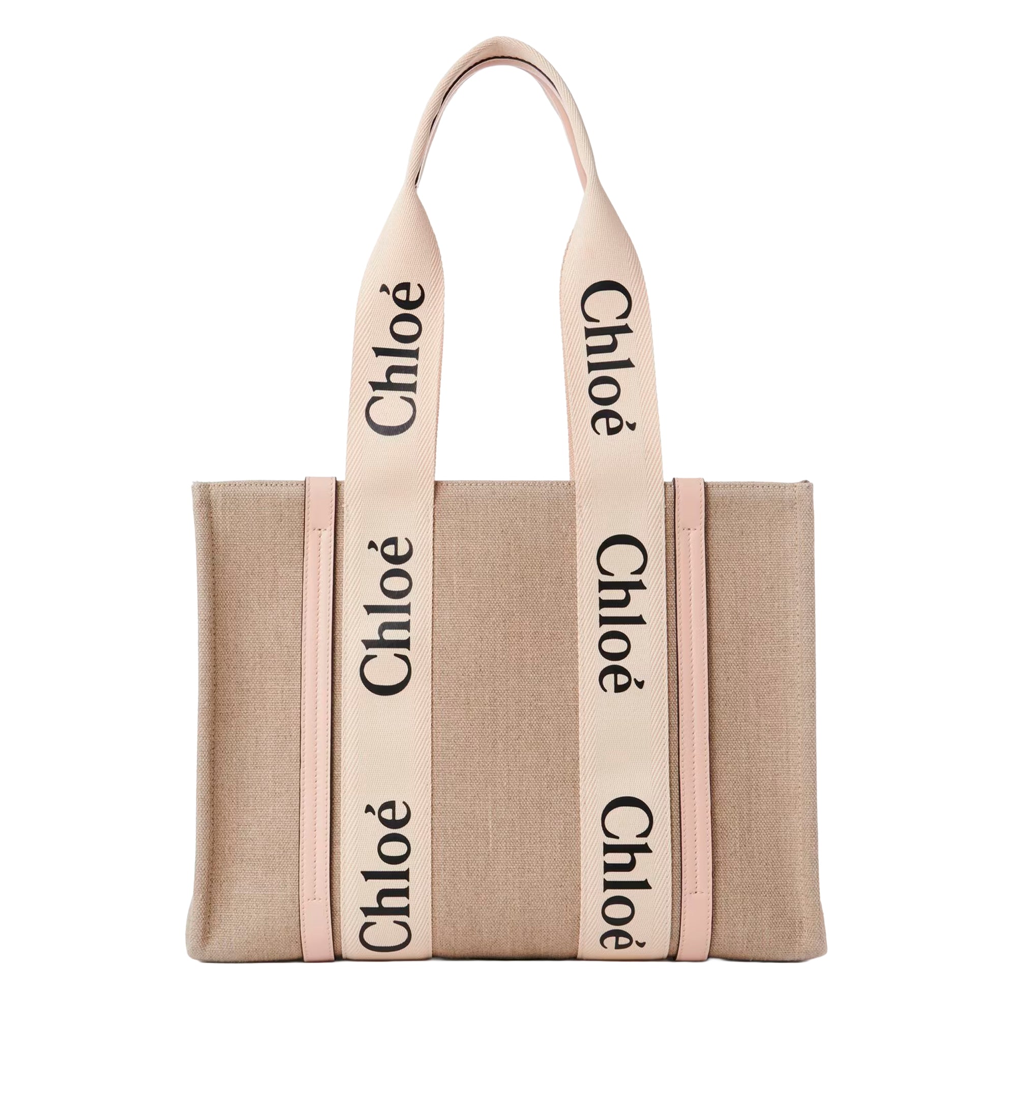 Woody tote bag in linen
