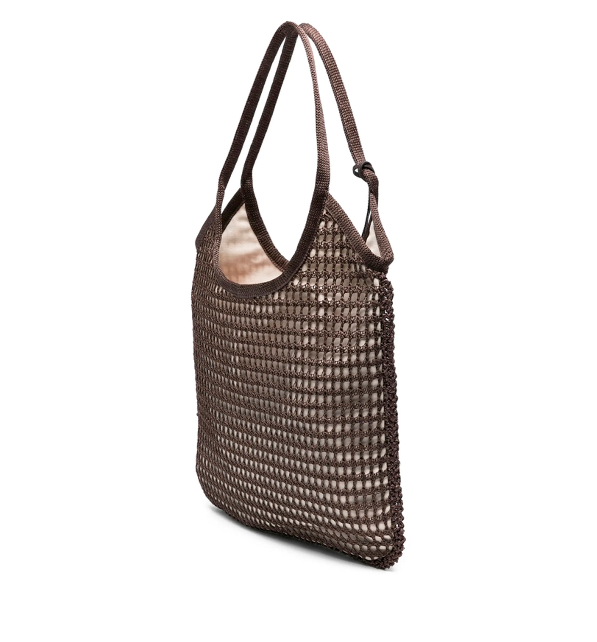 Ivy raffia crochet bag