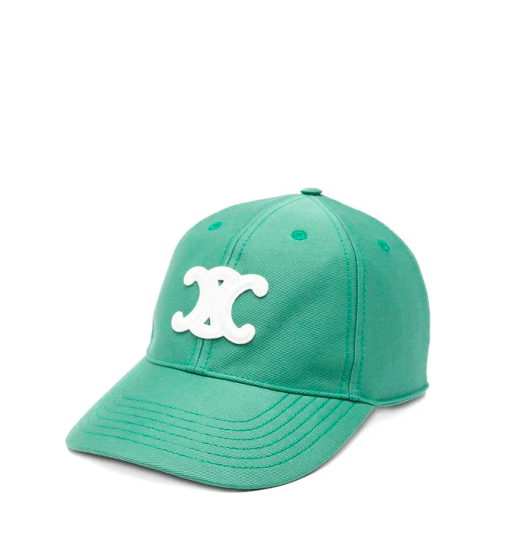 Triomphe Baseball Cap In Washed Cotton Gabardine